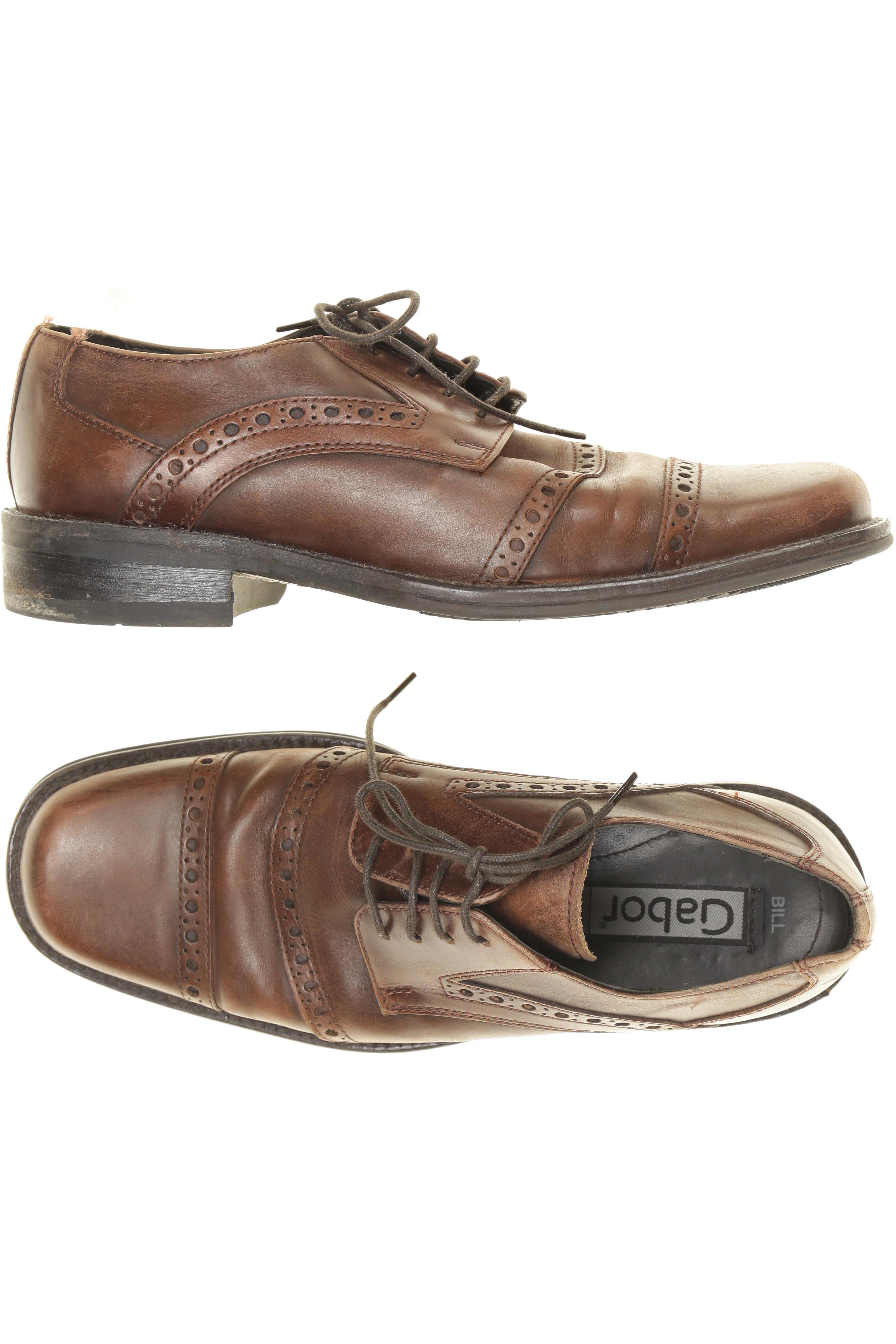 

Gabor Herren Halbschuh, braun, Gr. 7.5