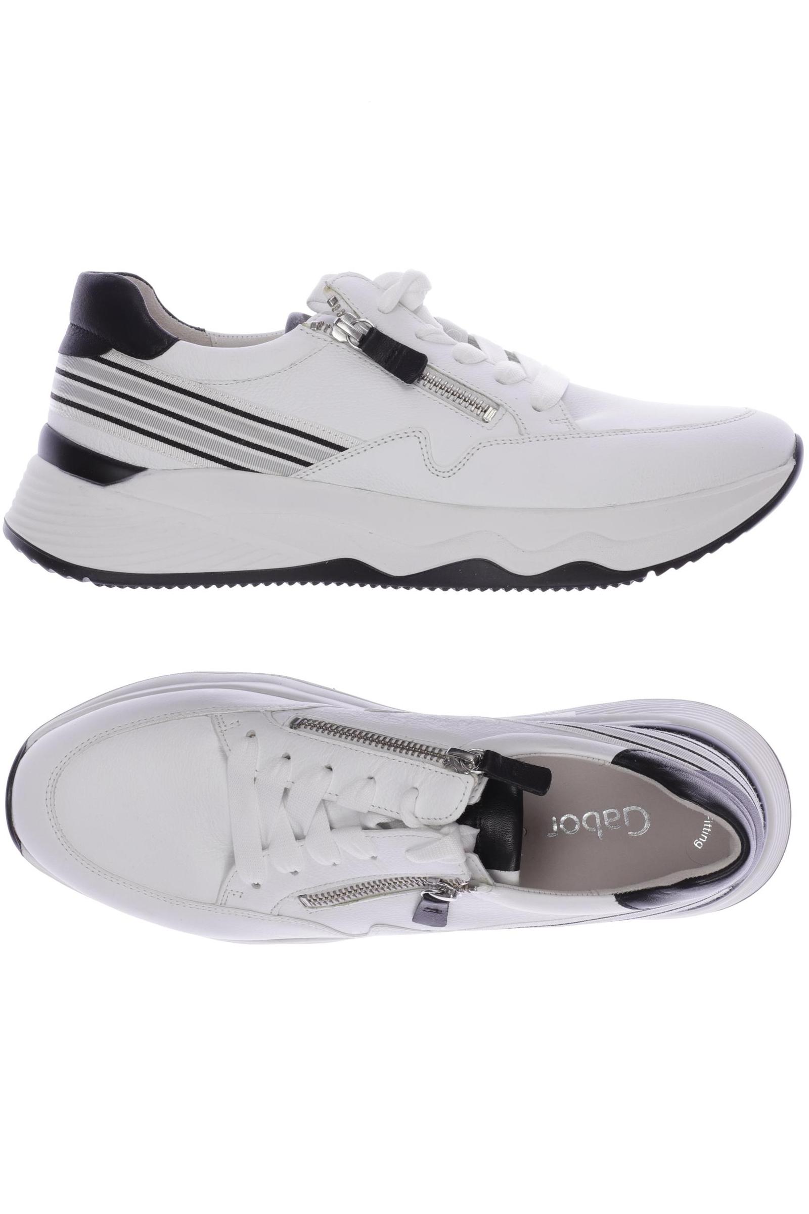 

Gabor Herren Sneakers, weiß, Gr. 8