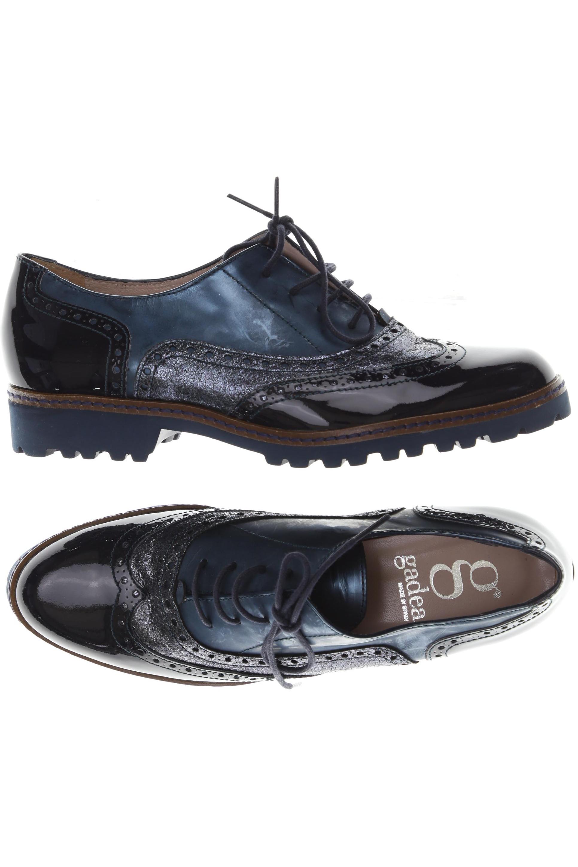 

gadea Damen Halbschuh, blau, Gr. 40