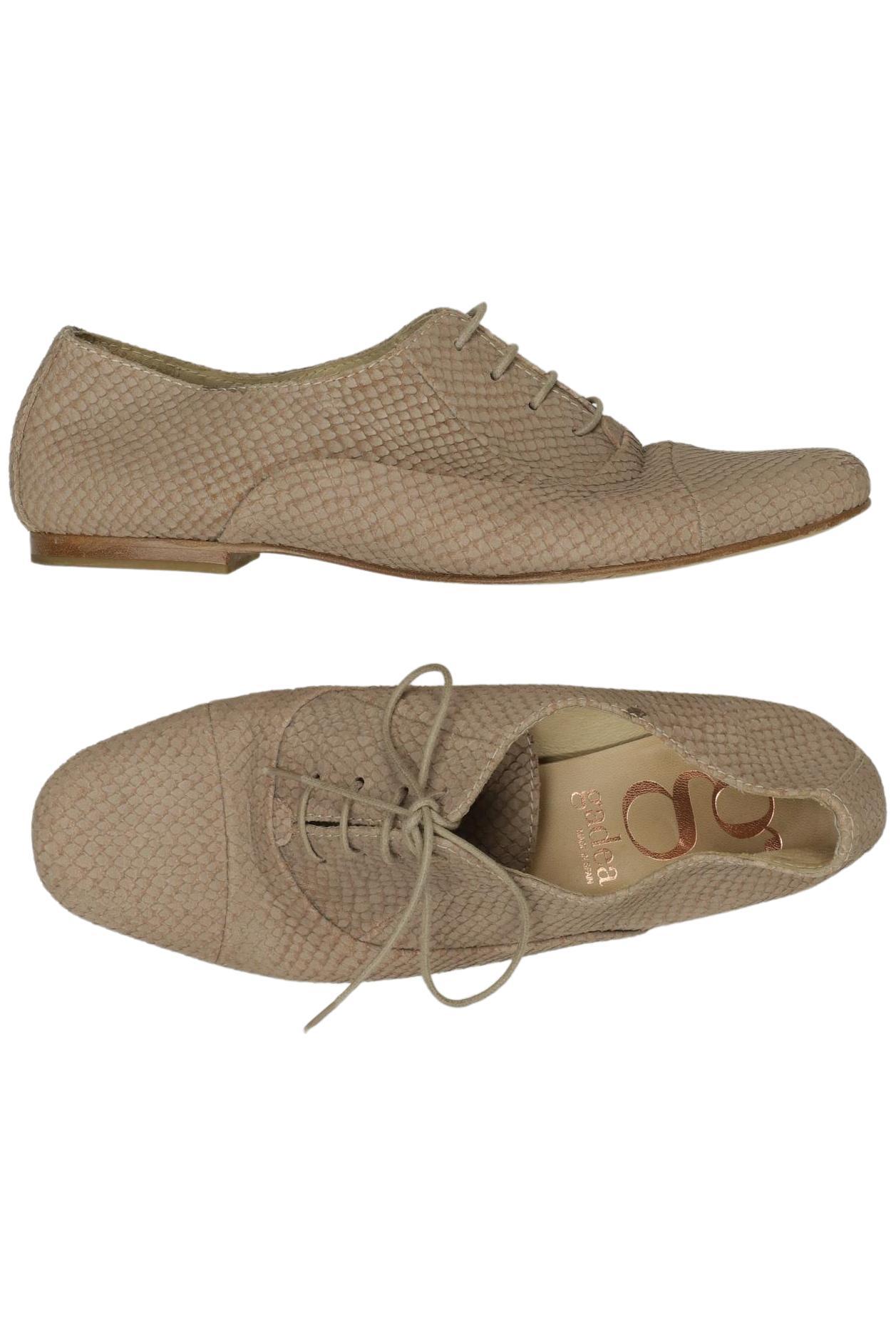 

gadea Damen Halbschuh, beige, Gr. 38