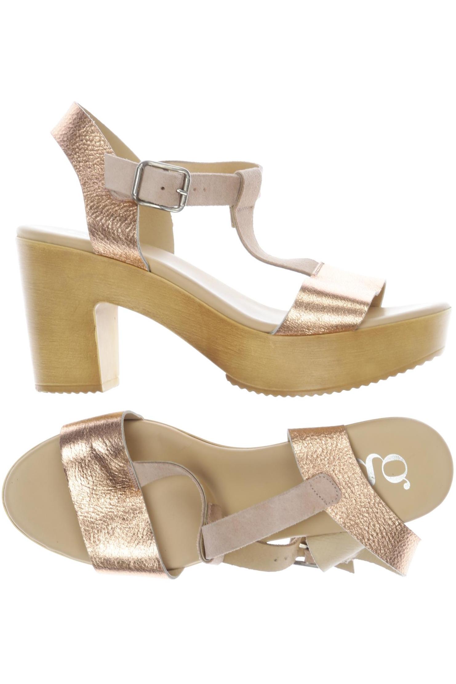 

gadea Damen Sandale, gold, Gr. 39
