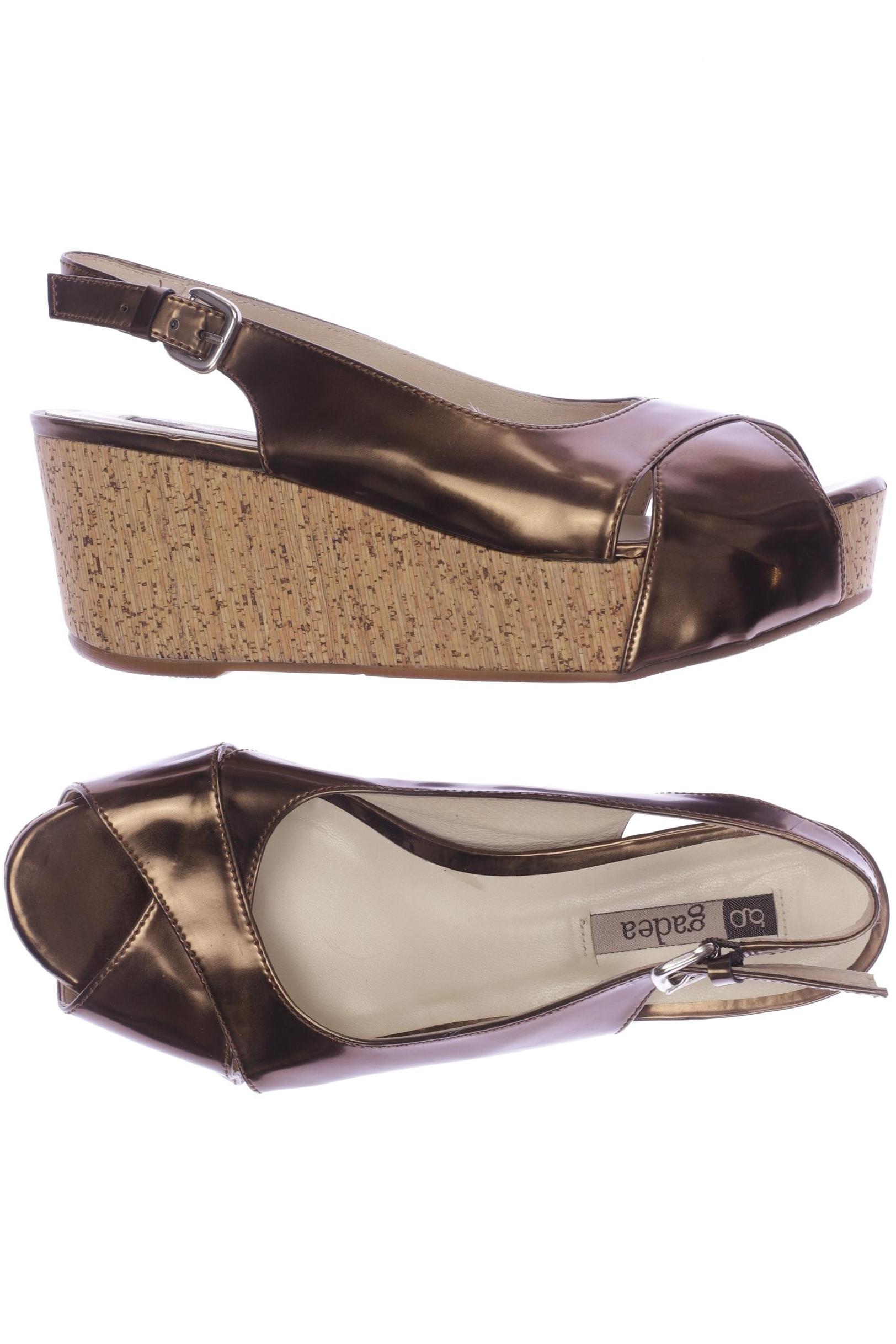 

gadea Damen Sandale, braun, Gr. 40