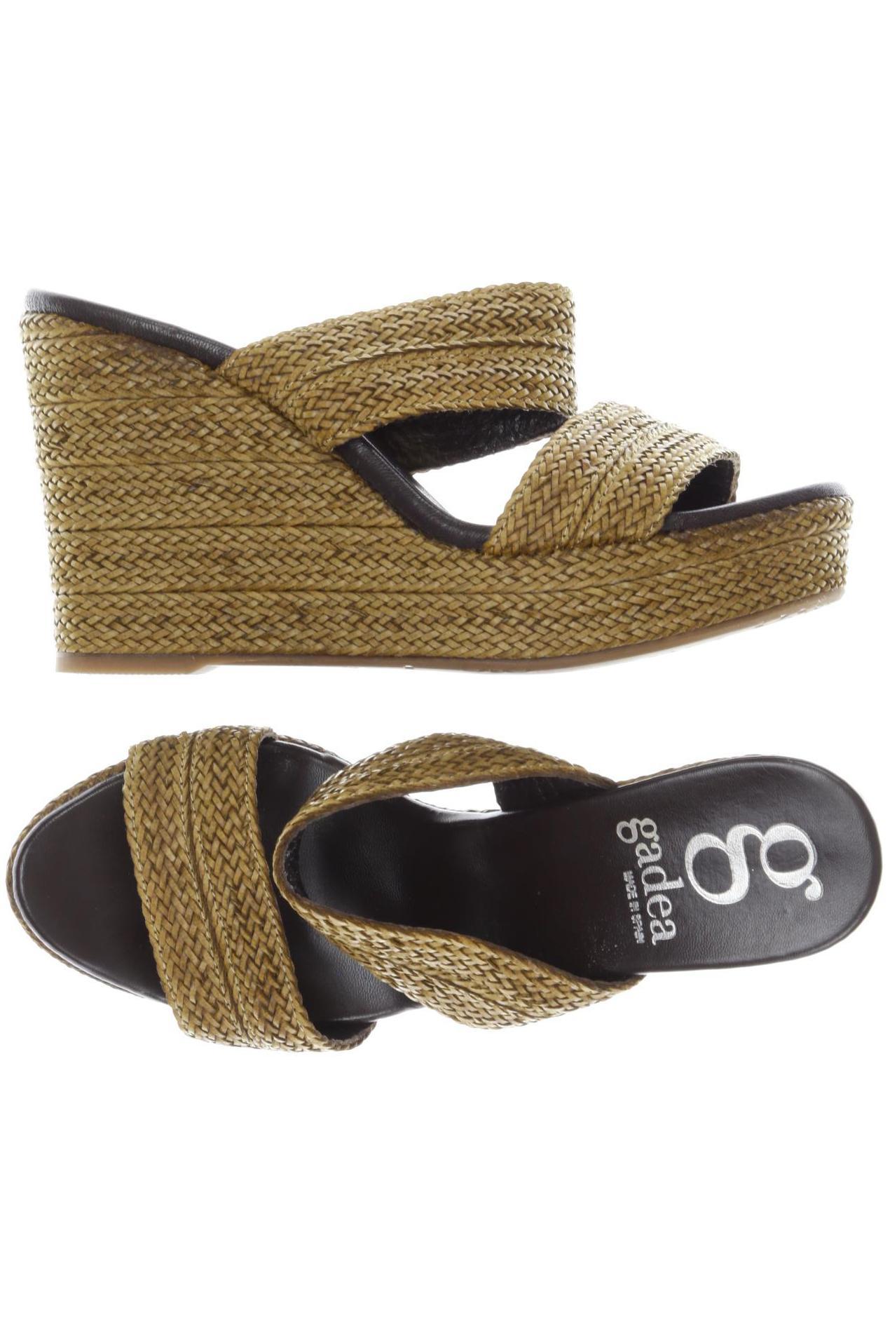 

gadea Damen Sandale, braun, Gr. 37
