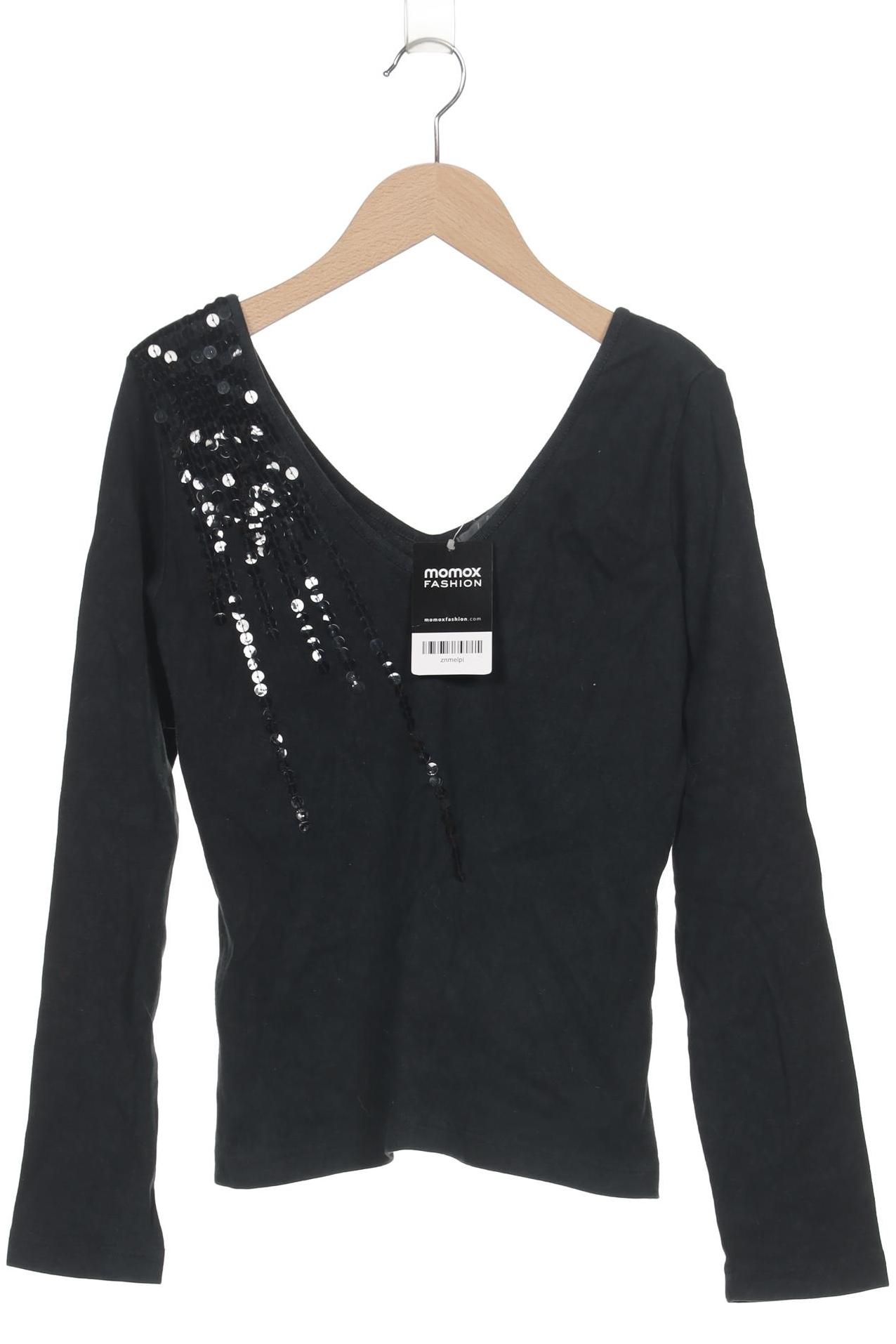 

Galeries Lafayette Damen Langarmshirt, schwarz, Gr. 34