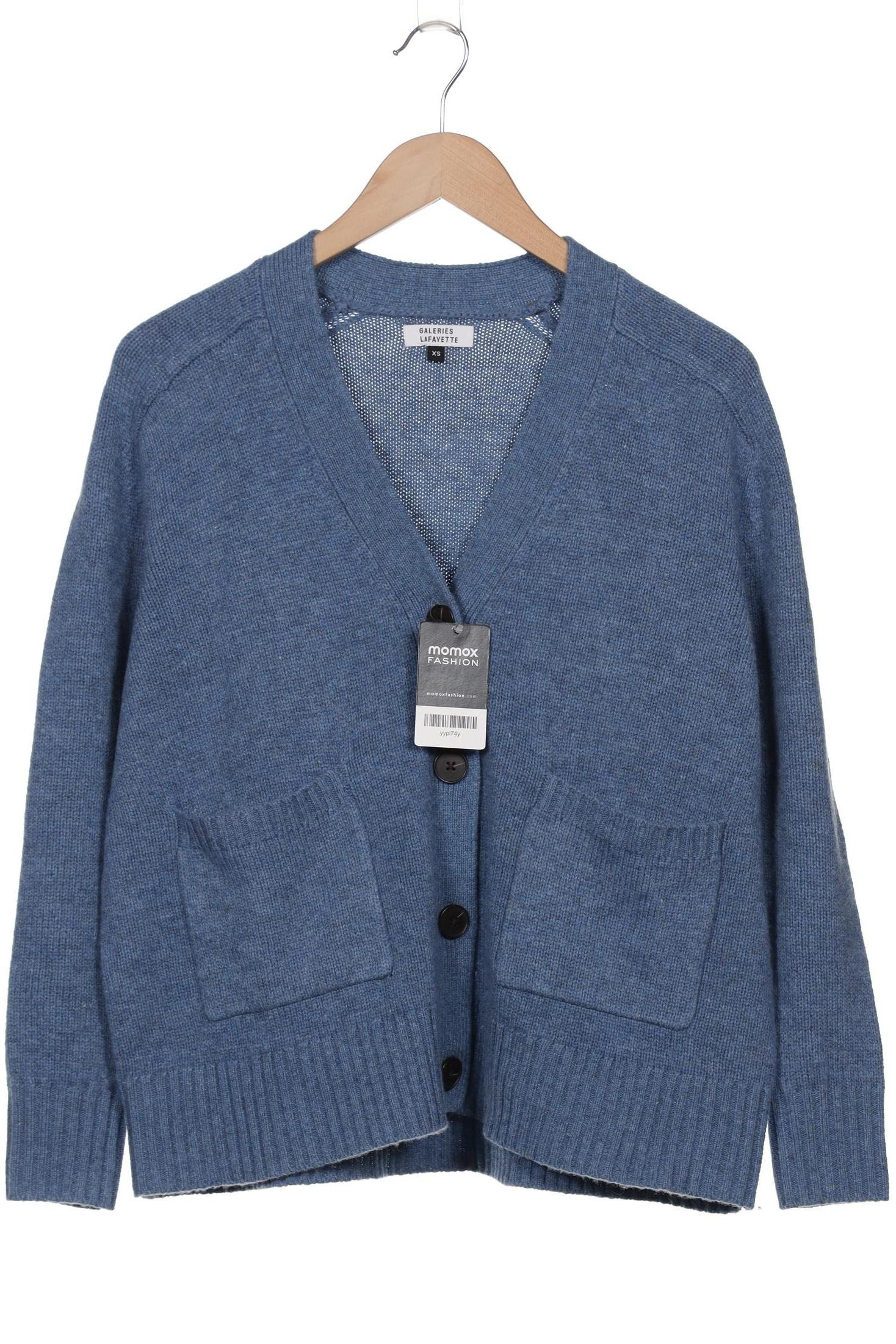 

Galeries Lafayette Damen Strickjacke, blau, Gr. 34