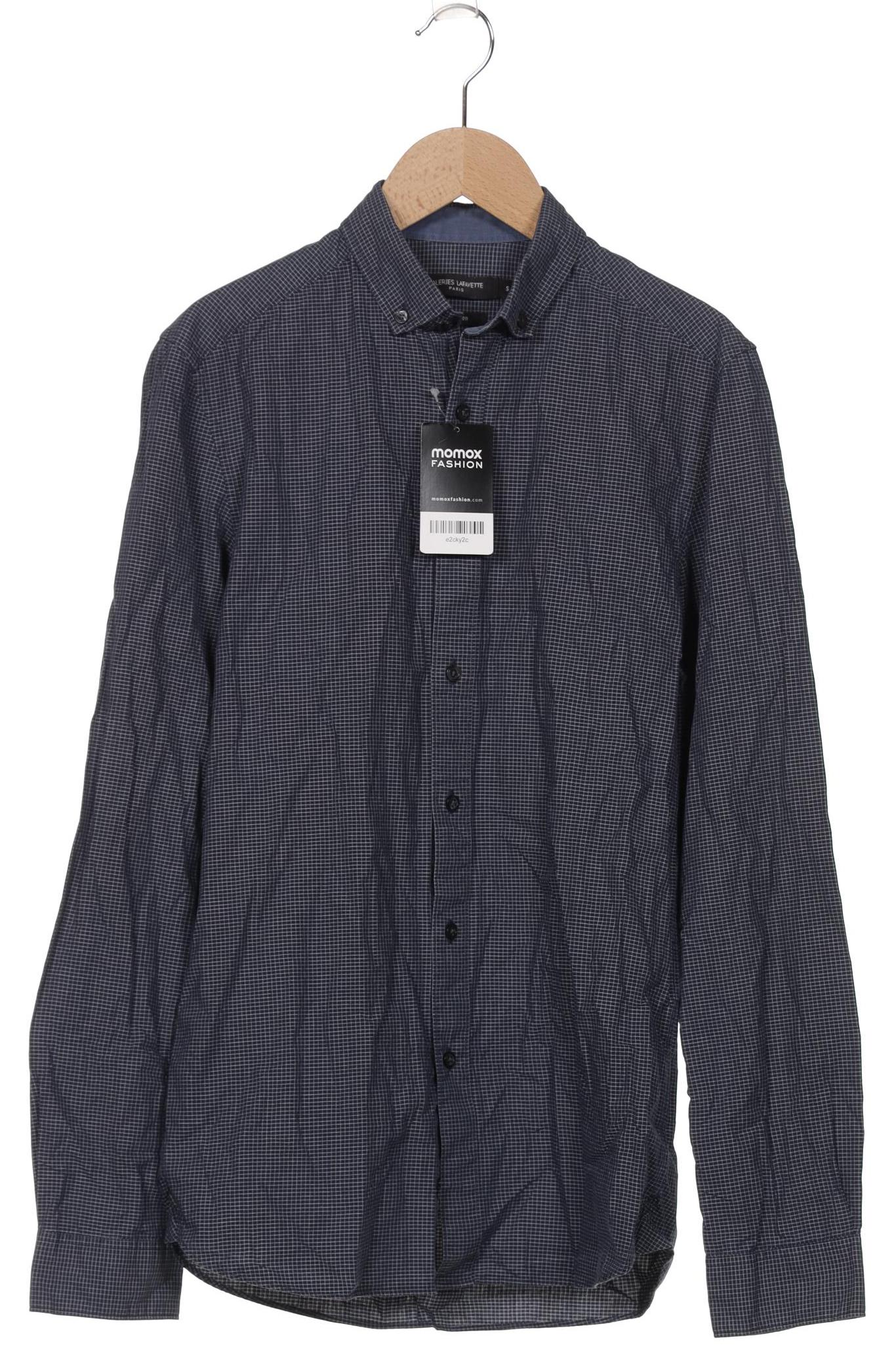 

Galeries Lafayette Herren Hemd, marineblau, Gr. 46