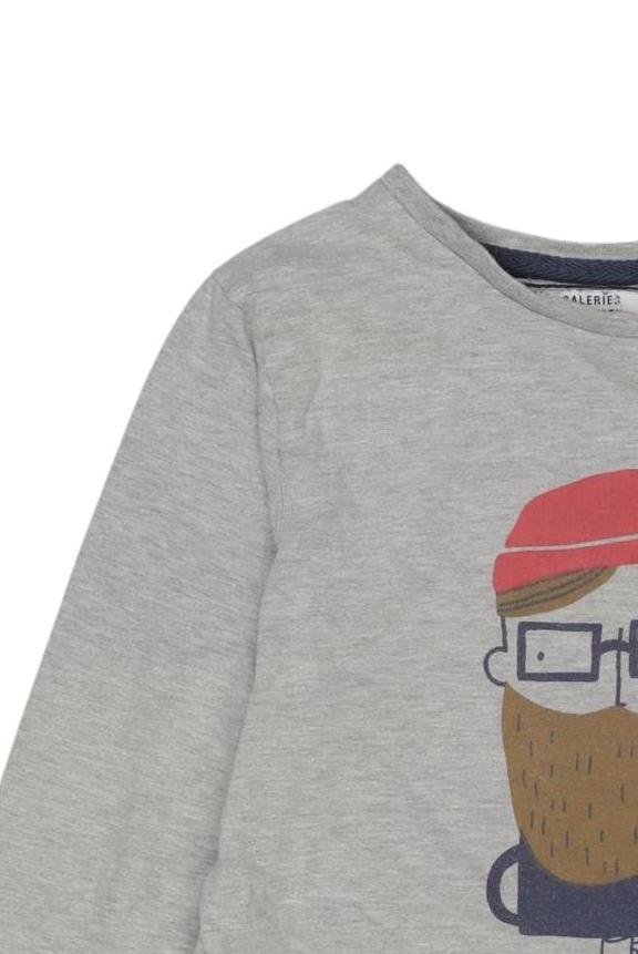 Thumbnail - Galeries Lafayette Jungen Langarmshirt, grau, Gr. 140