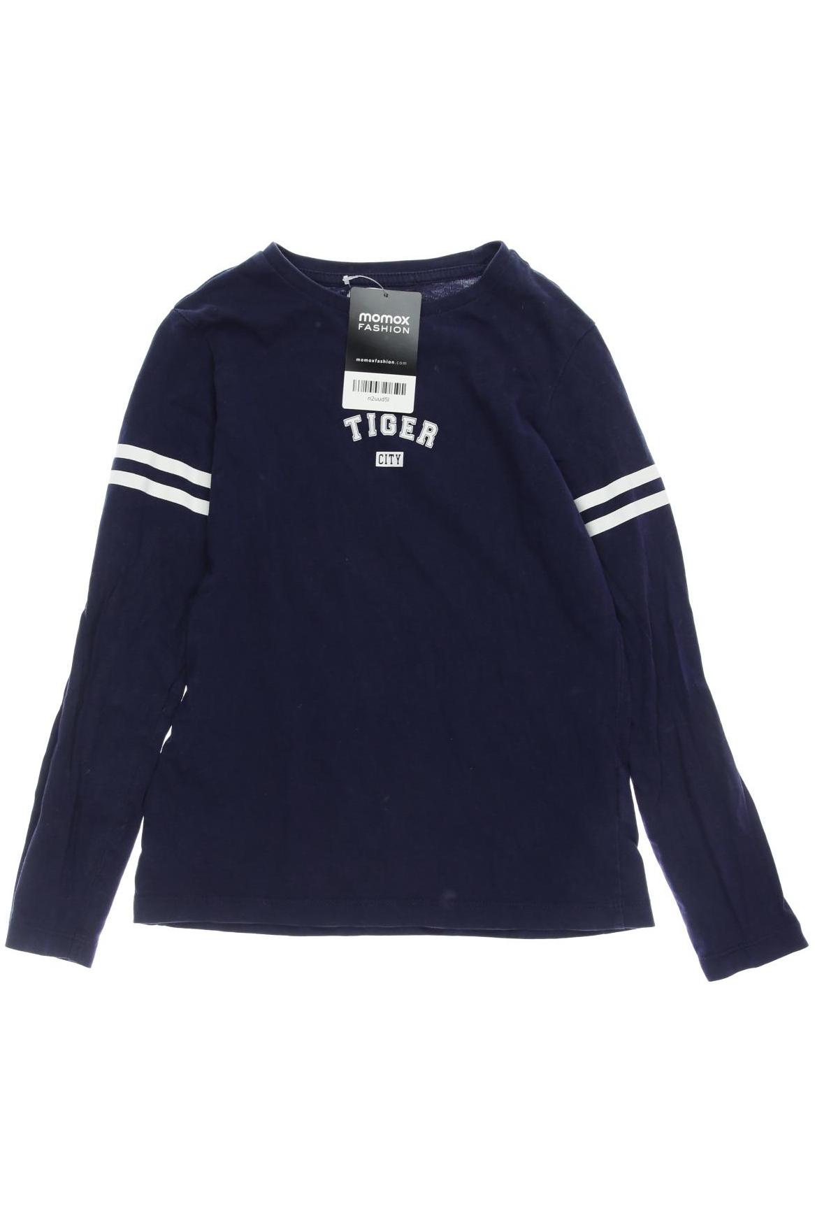 

Galeries Lafayette Herren Langarmshirt, marineblau, Gr. 10