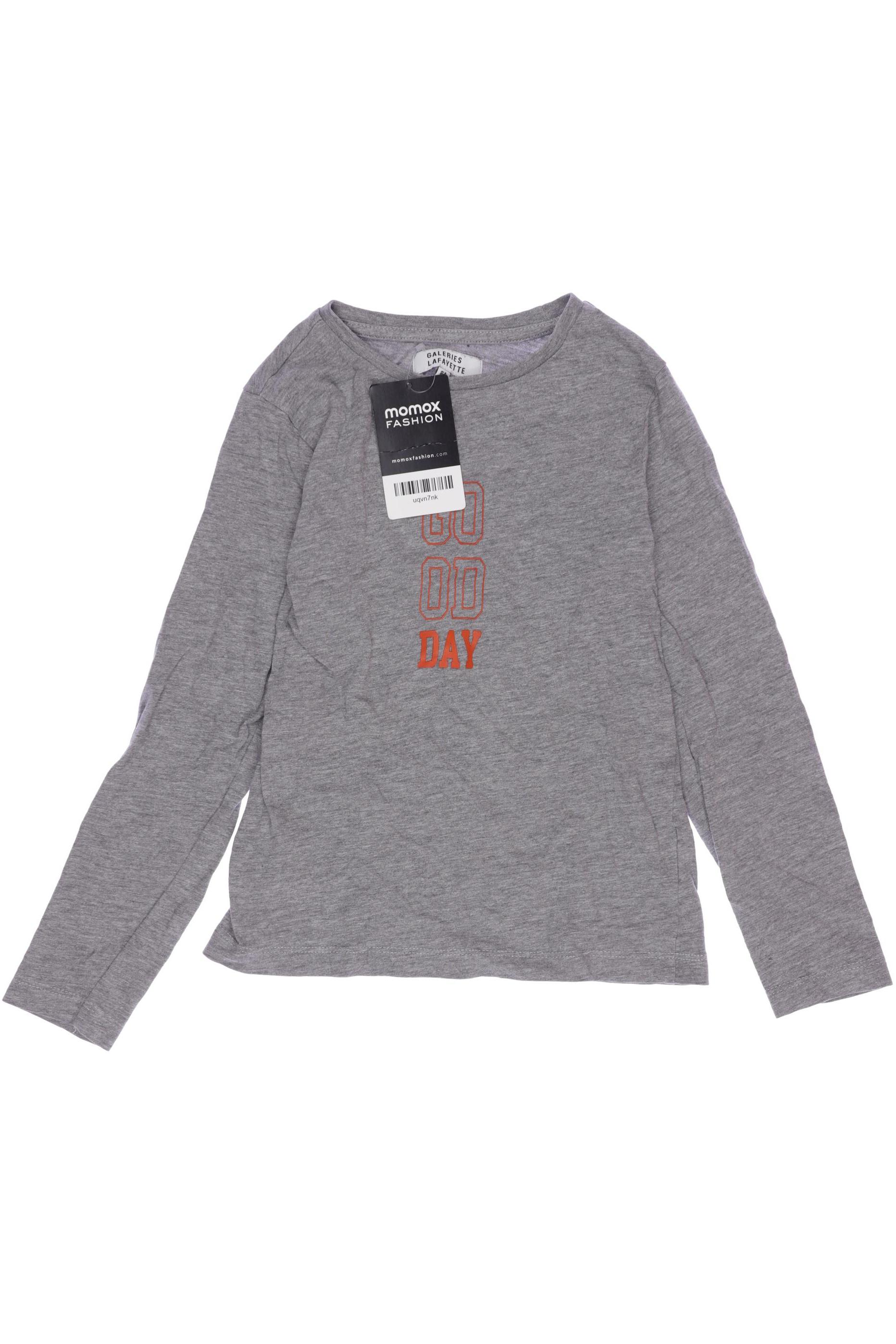 

Galeries Lafayette Herren Langarmshirt, grau, Gr. 8