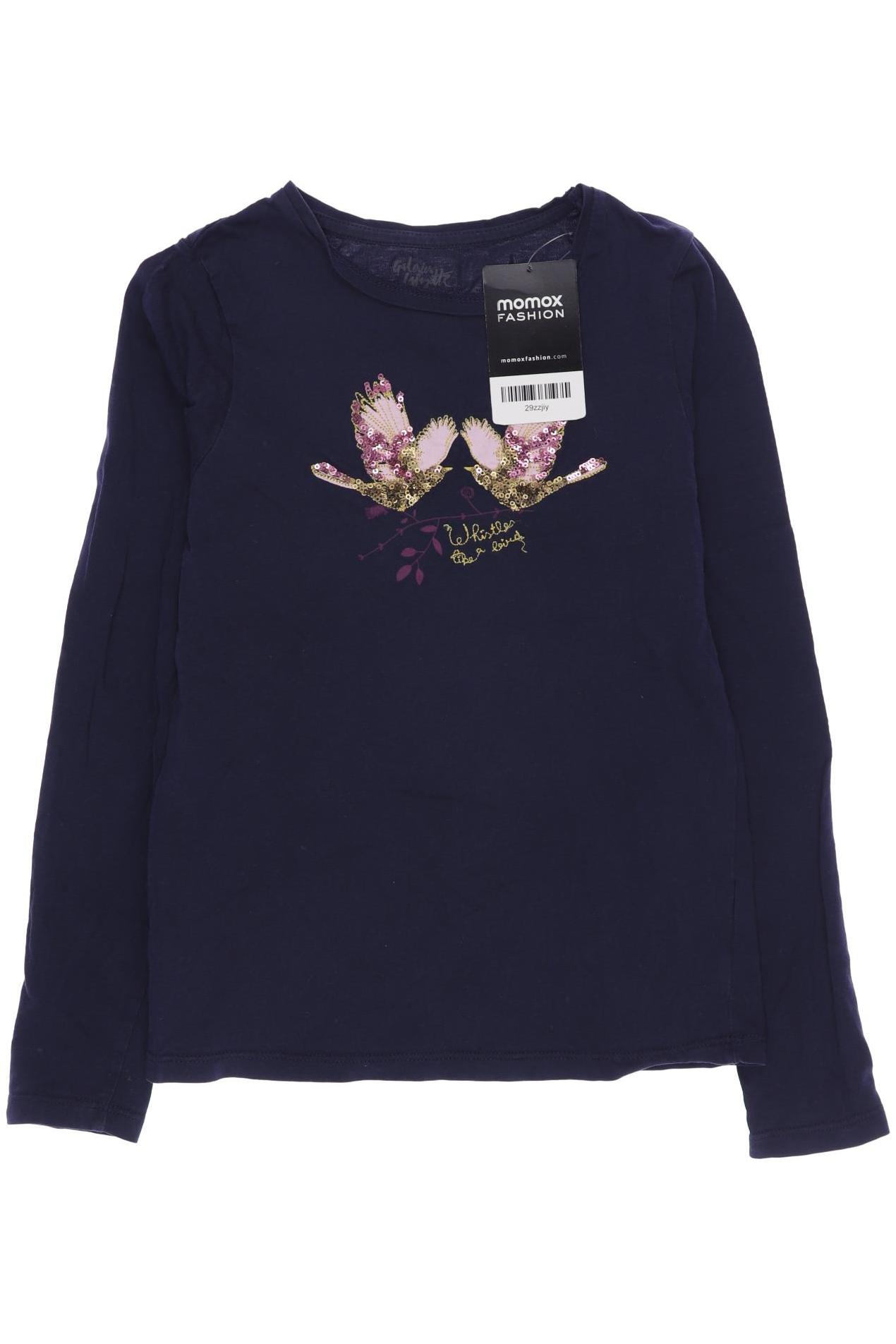 

Galeries Lafayette Damen Langarmshirt, marineblau, Gr. 140
