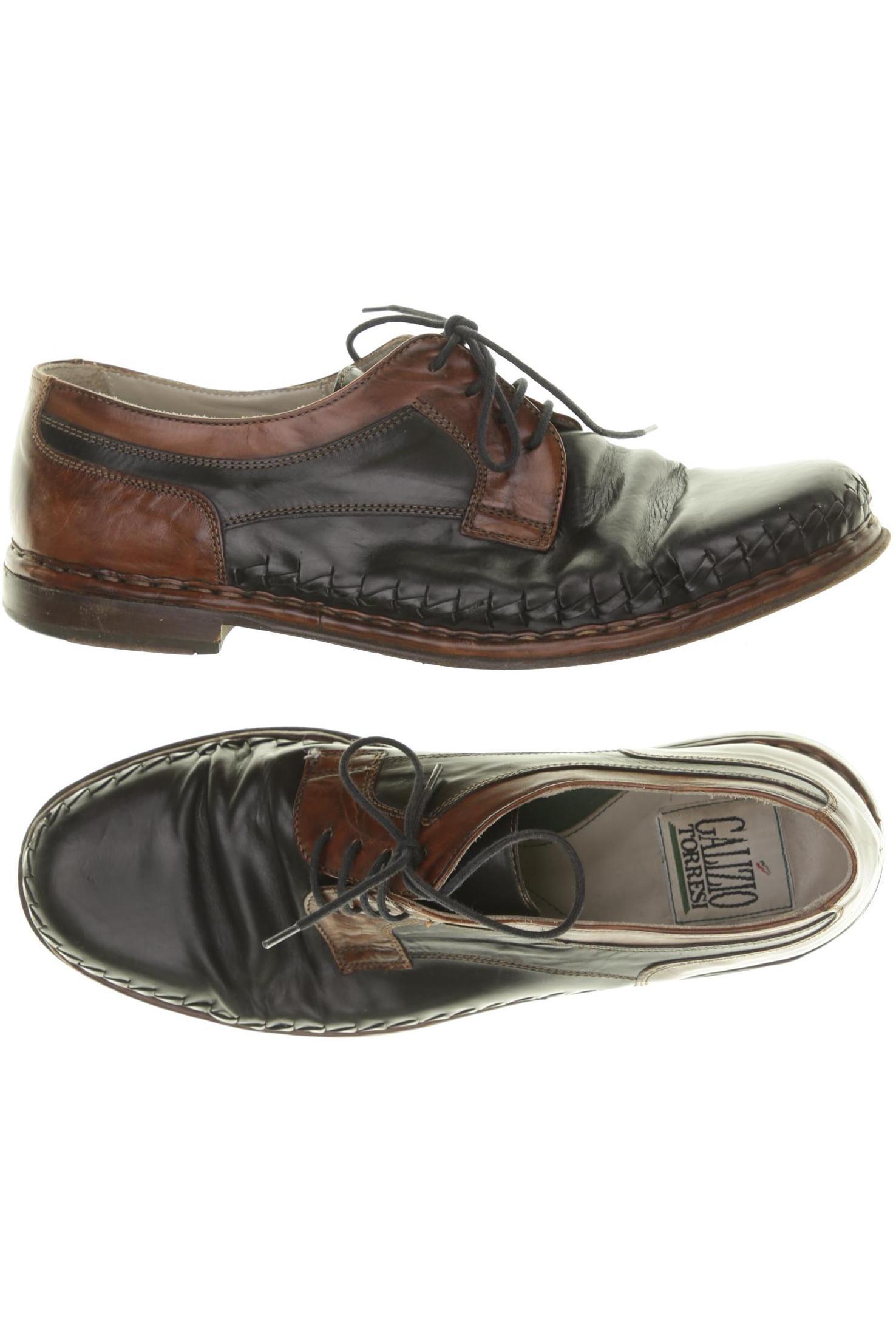 

Galizio Torresi Herren Halbschuh, schwarz, Gr. 44