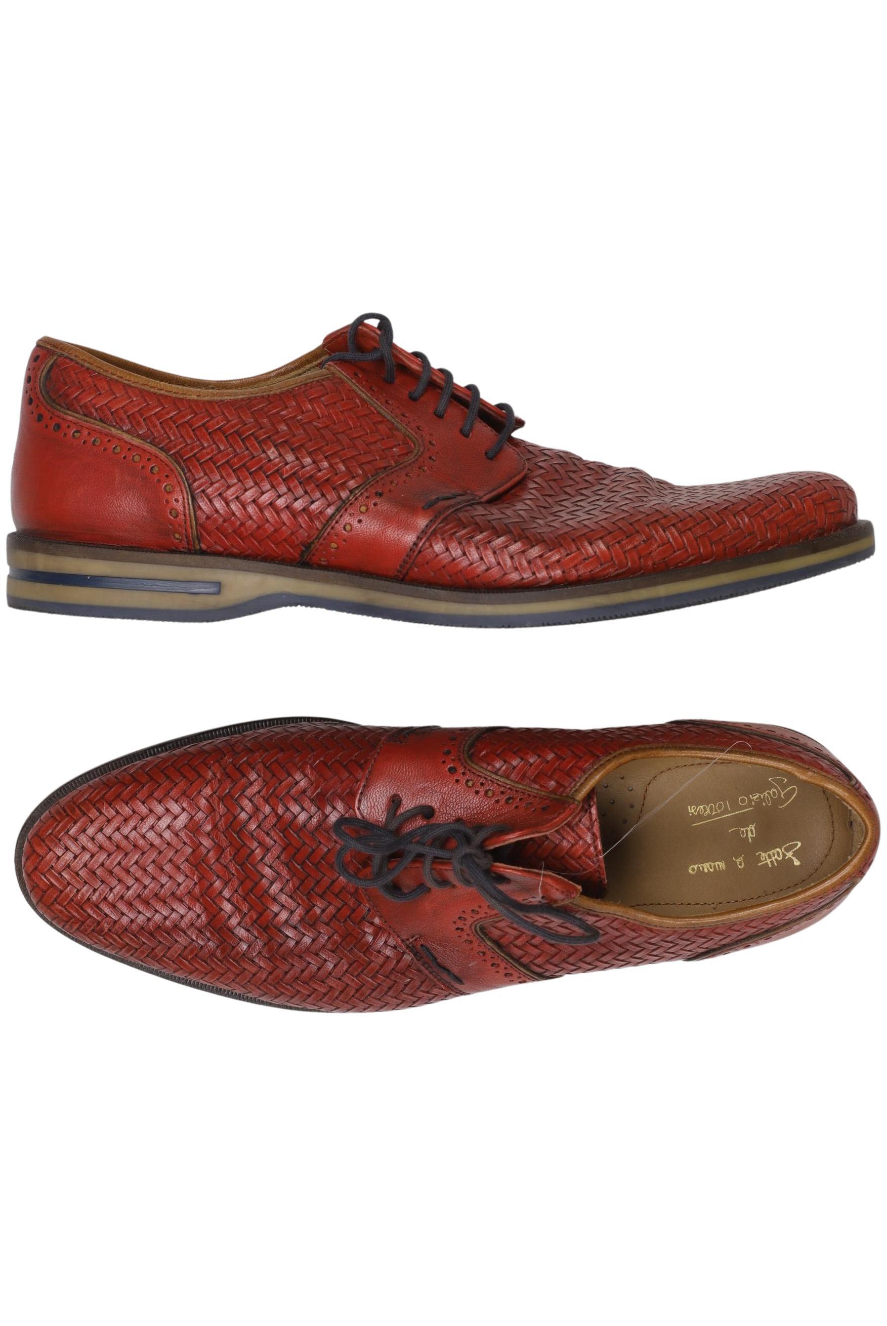 Thumbnail - Galizio Torresi Herren Halbschuh, rot, Gr. 43