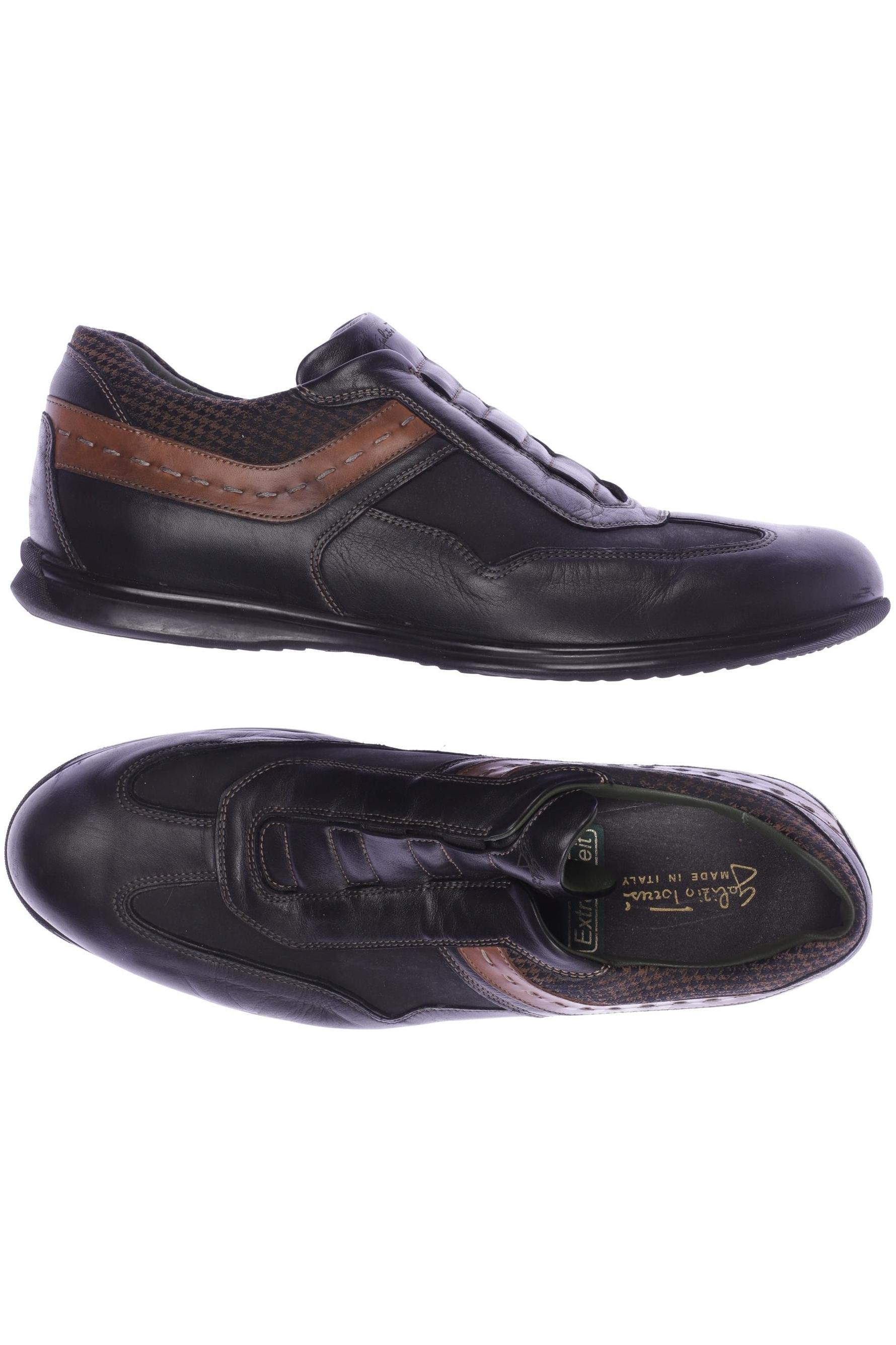 

Galizio Torresi Herren Halbschuh, schwarz, Gr. 45