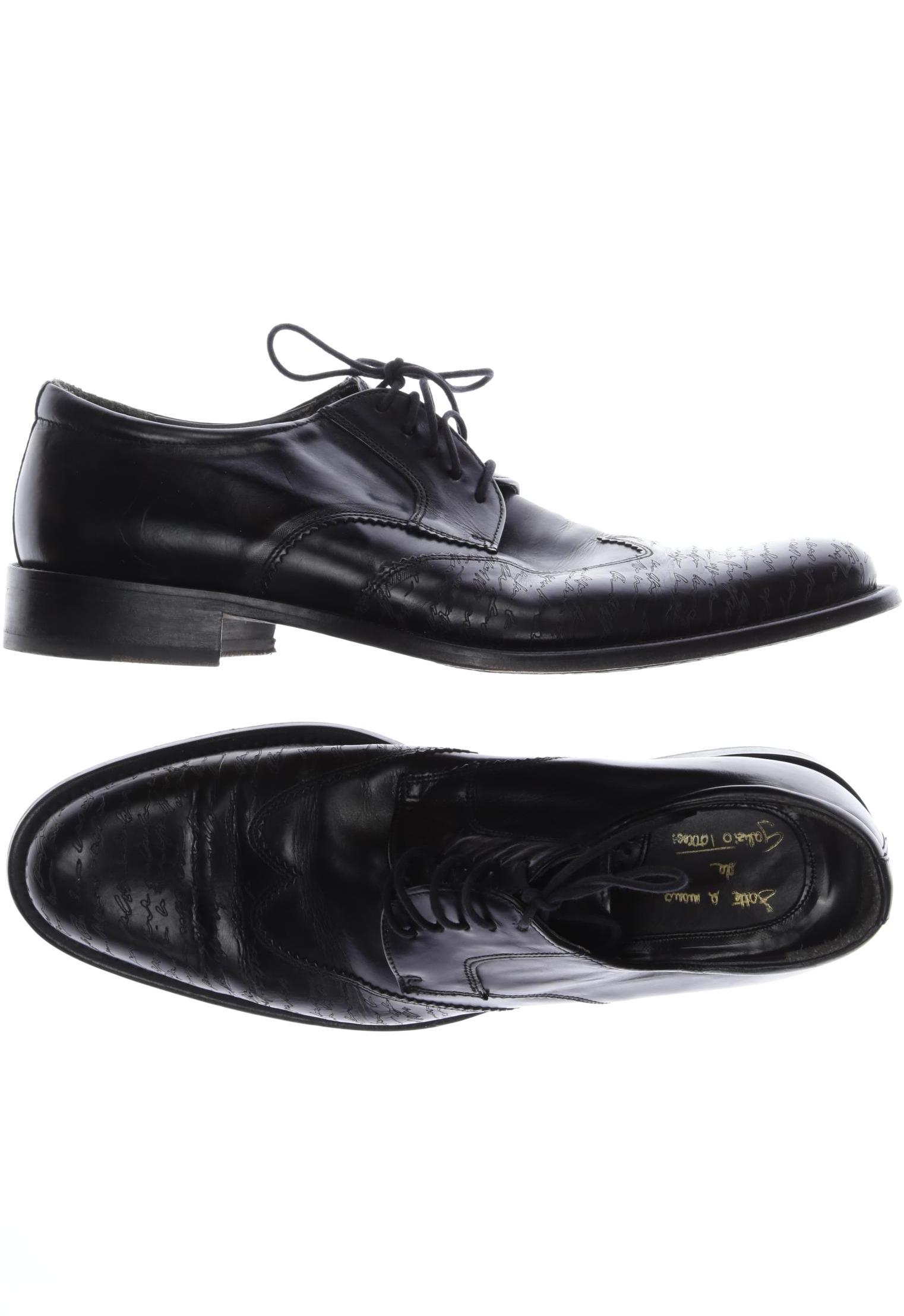 

Galizio Torresi Herren Halbschuh, schwarz, Gr. 44