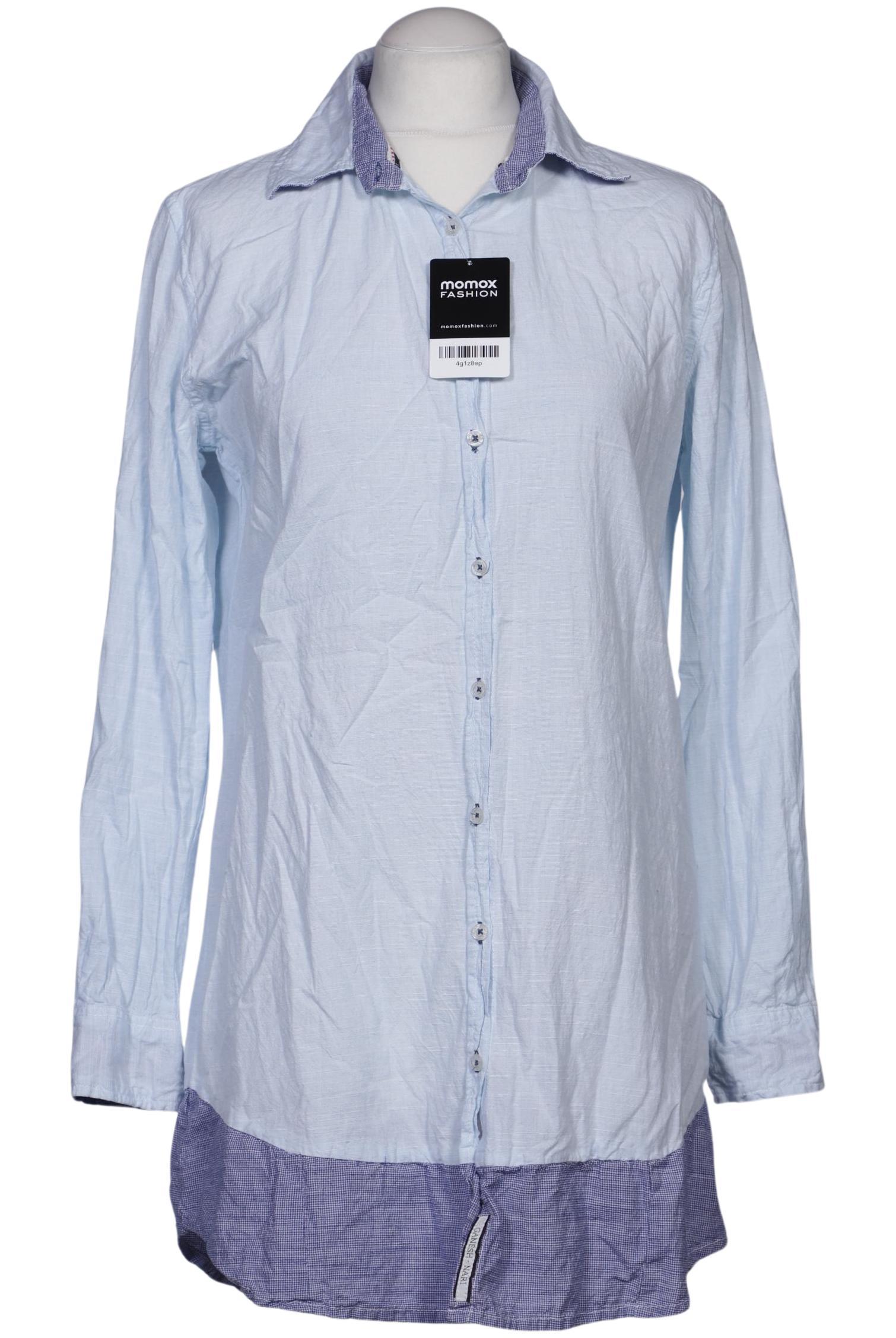 

Ganesh Damen Bluse, hellblau, Gr. 38