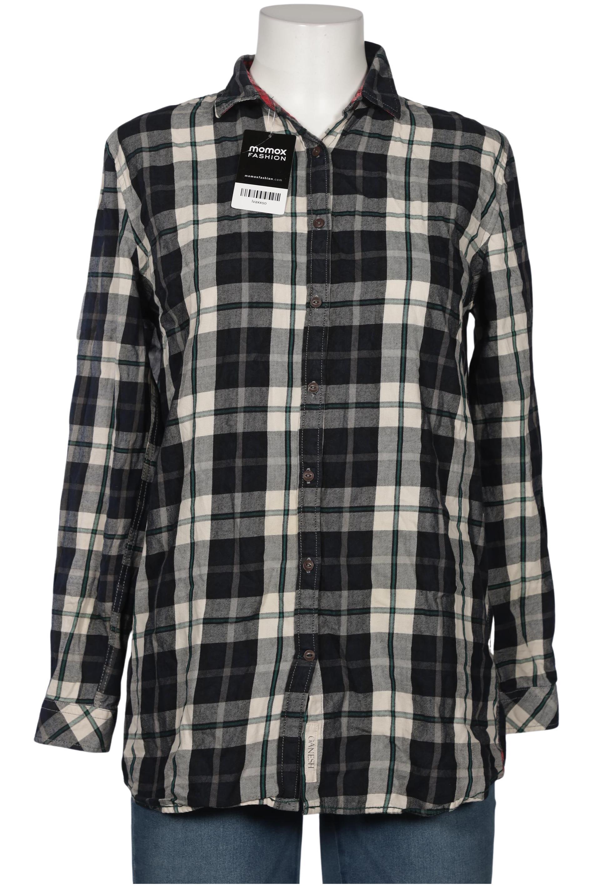 

Ganesh Damen Bluse, marineblau, Gr. 38