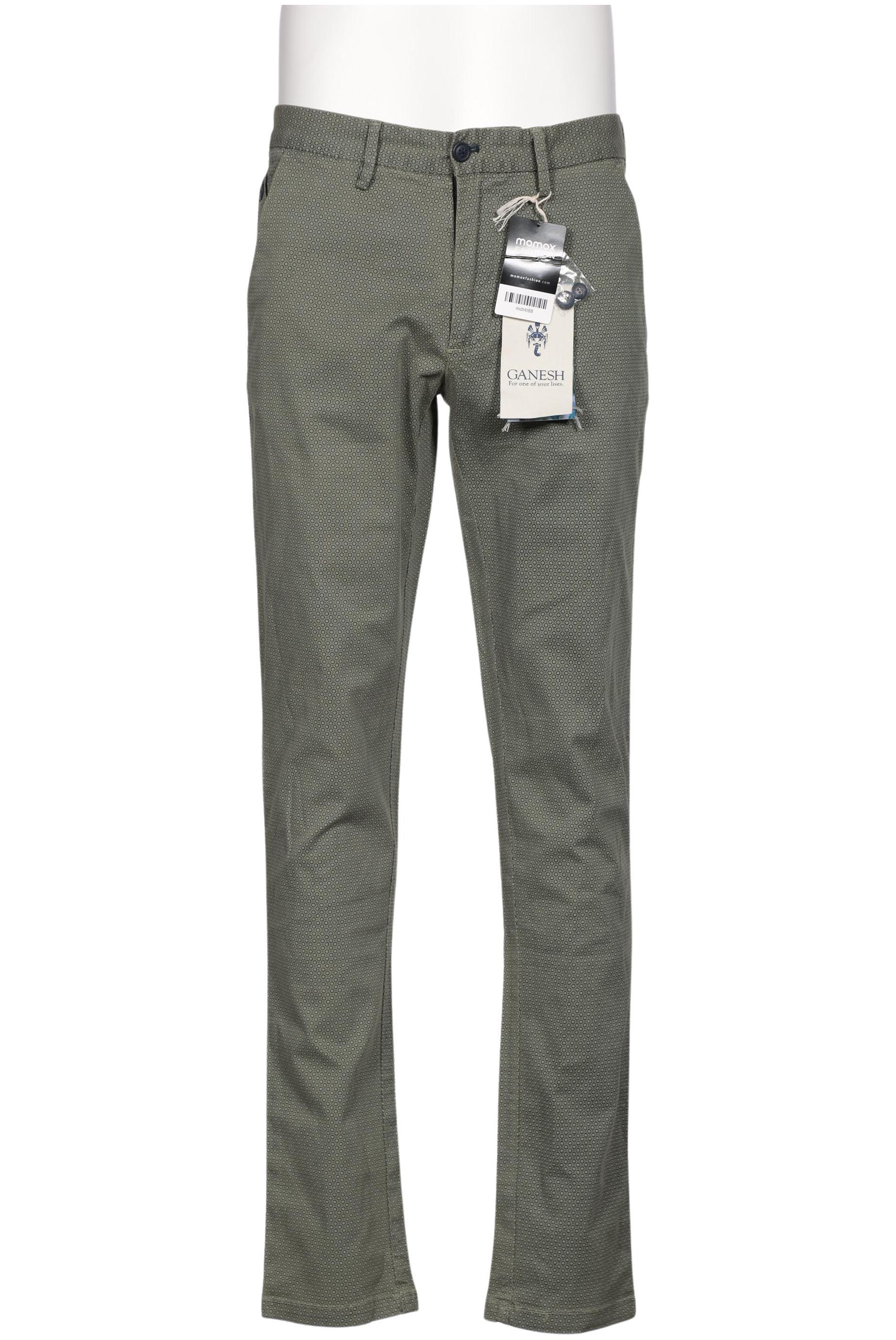 Thumbnail - Ganesh Herren Stoffhose, grün, Gr. 32