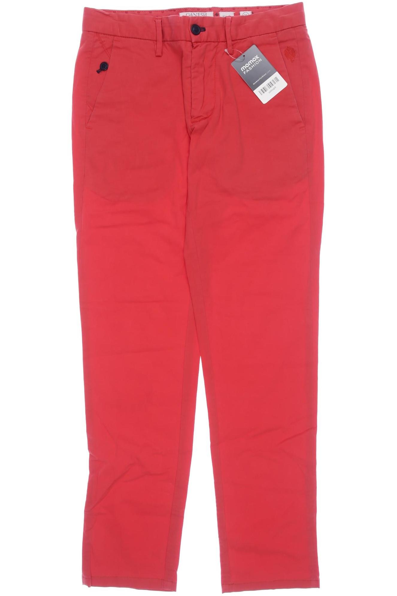 

Ganesh Herren Stoffhose, rot, Gr. 28