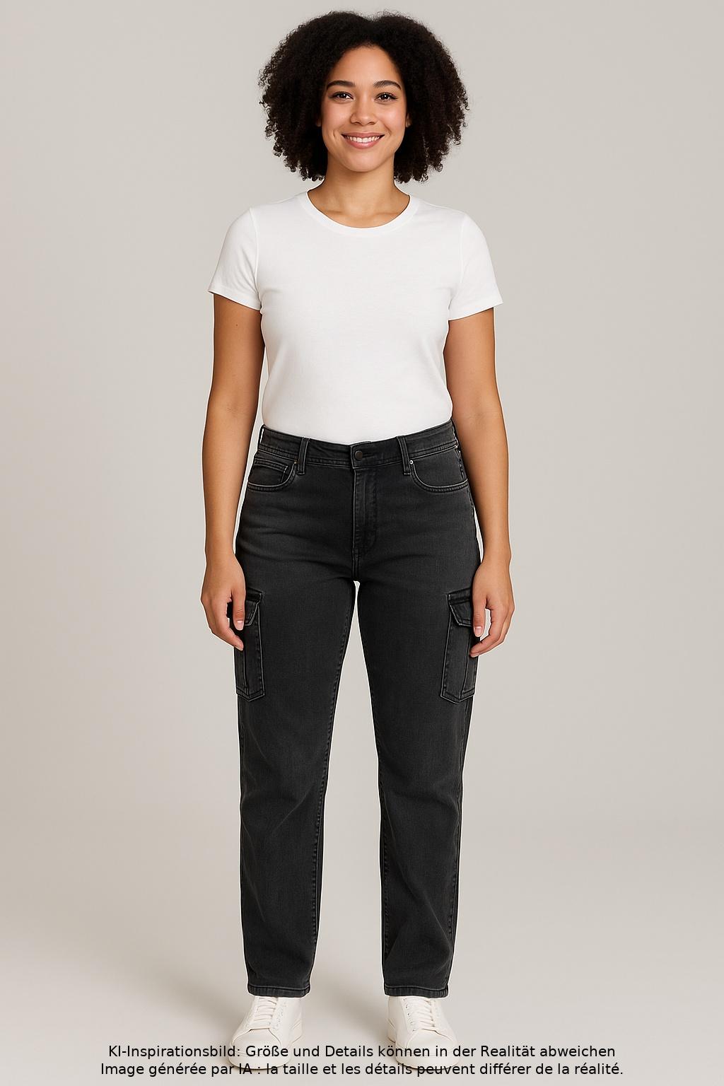 

Gang Damen Jeans, grau, Gr. 30