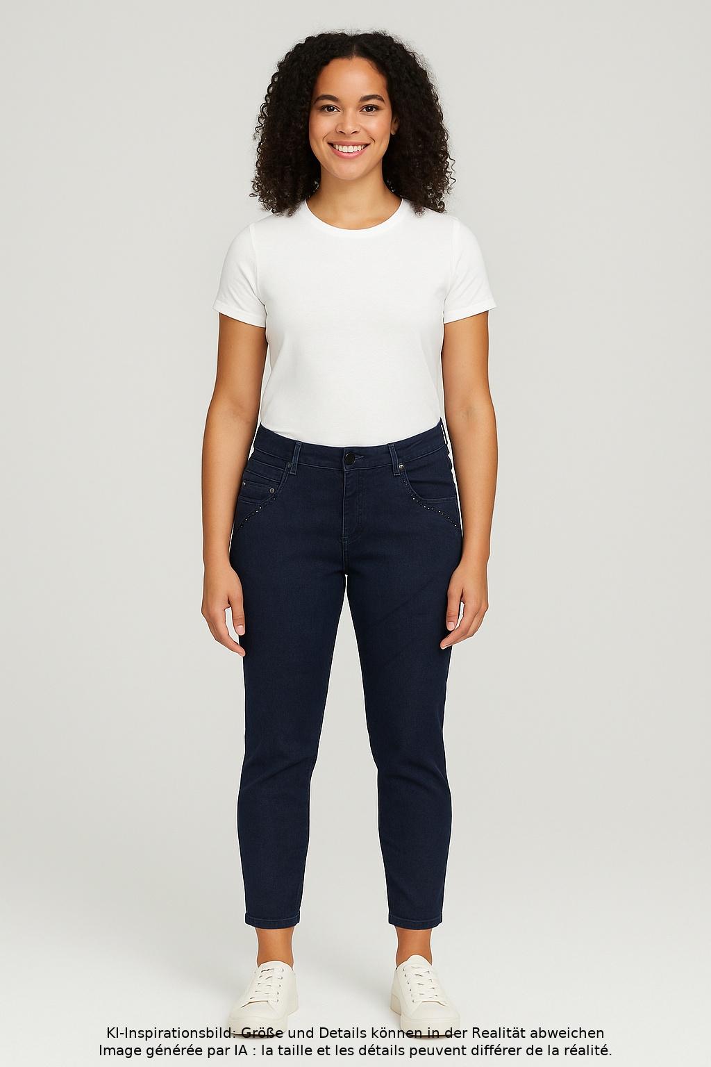 

Gang Damen Jeans, marineblau, Gr. 28