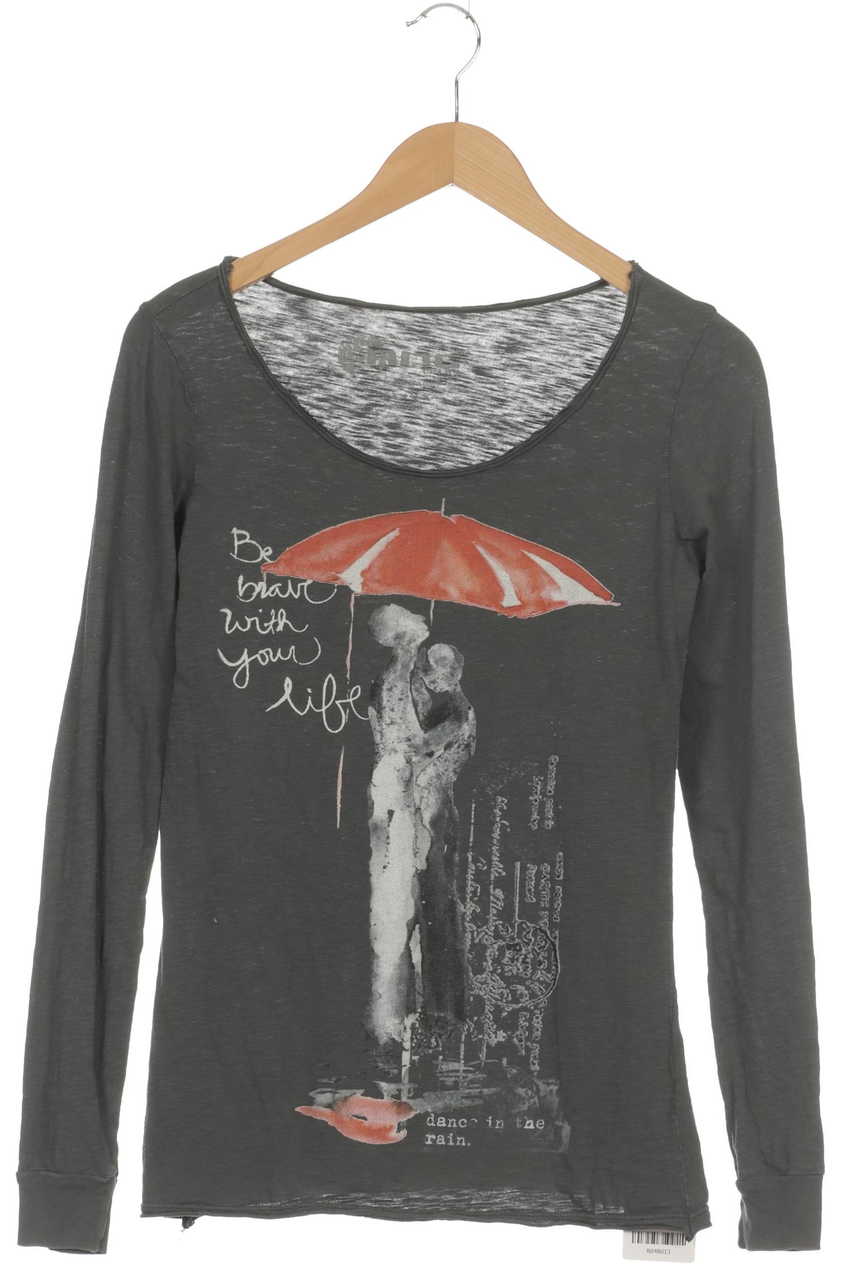 

Gang Damen Langarmshirt, grau, Gr. 36