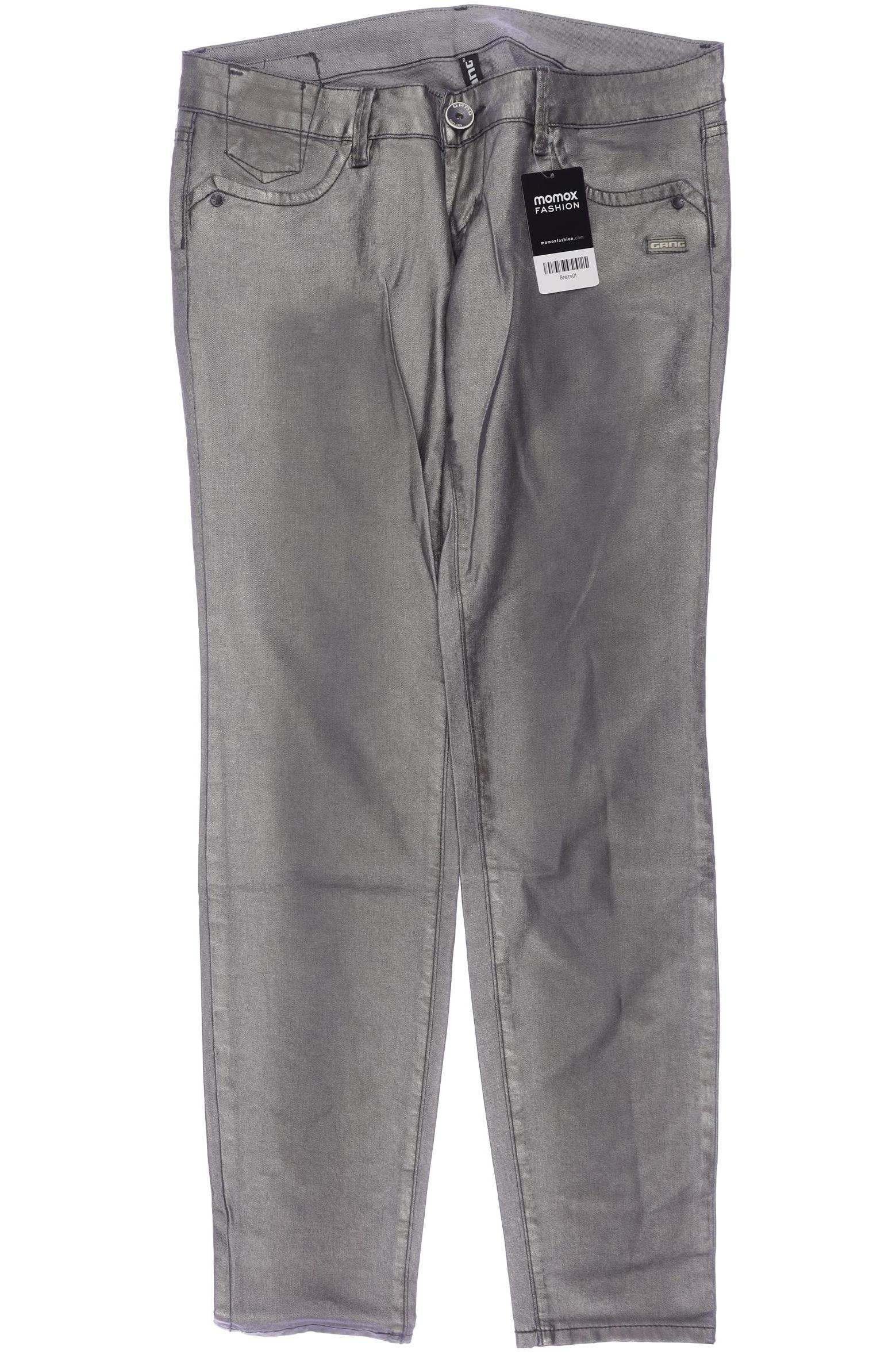 

Gang Damen Stoffhose, silber, Gr. 29