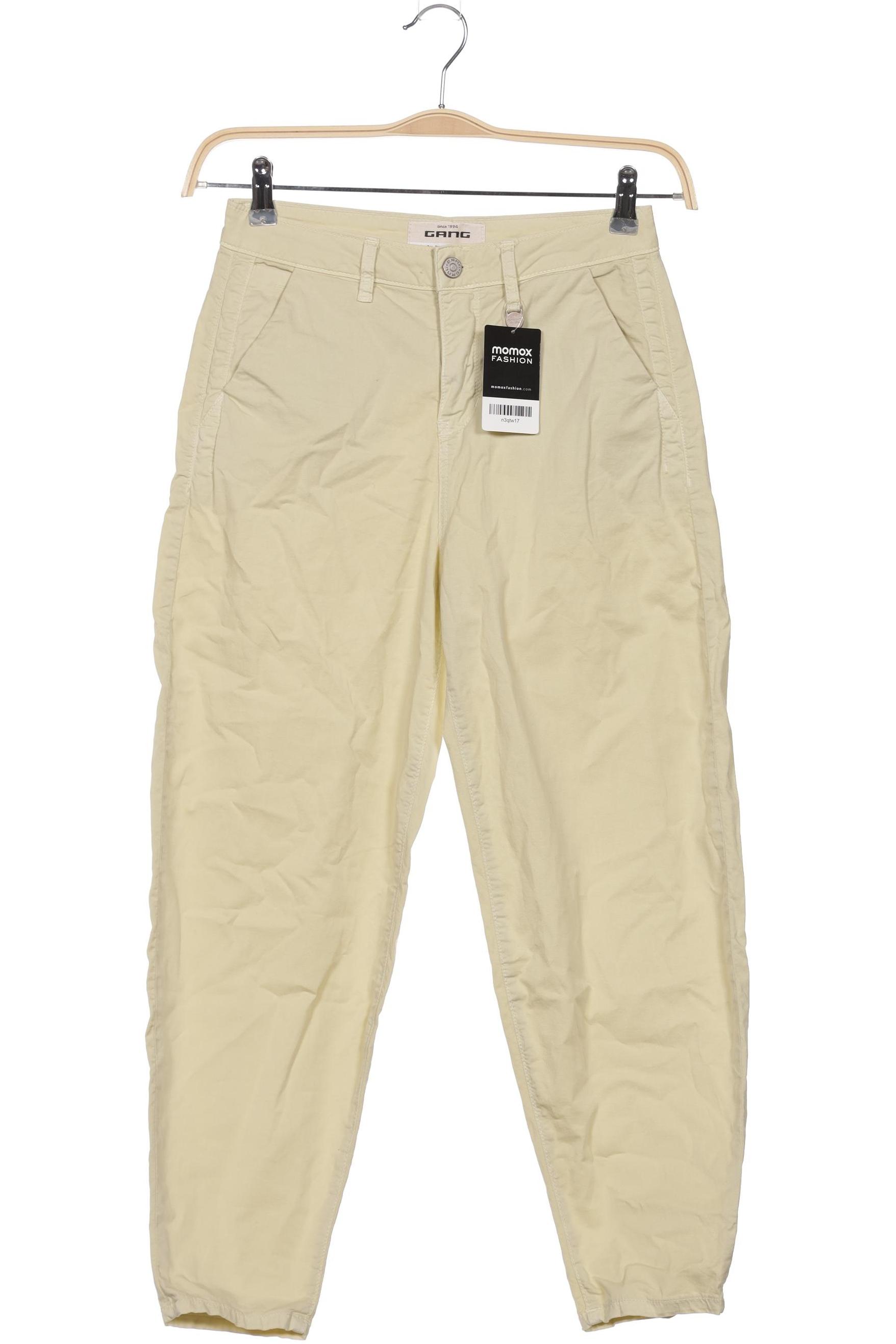 

Gang Damen Stoffhose, gelb, Gr. 25