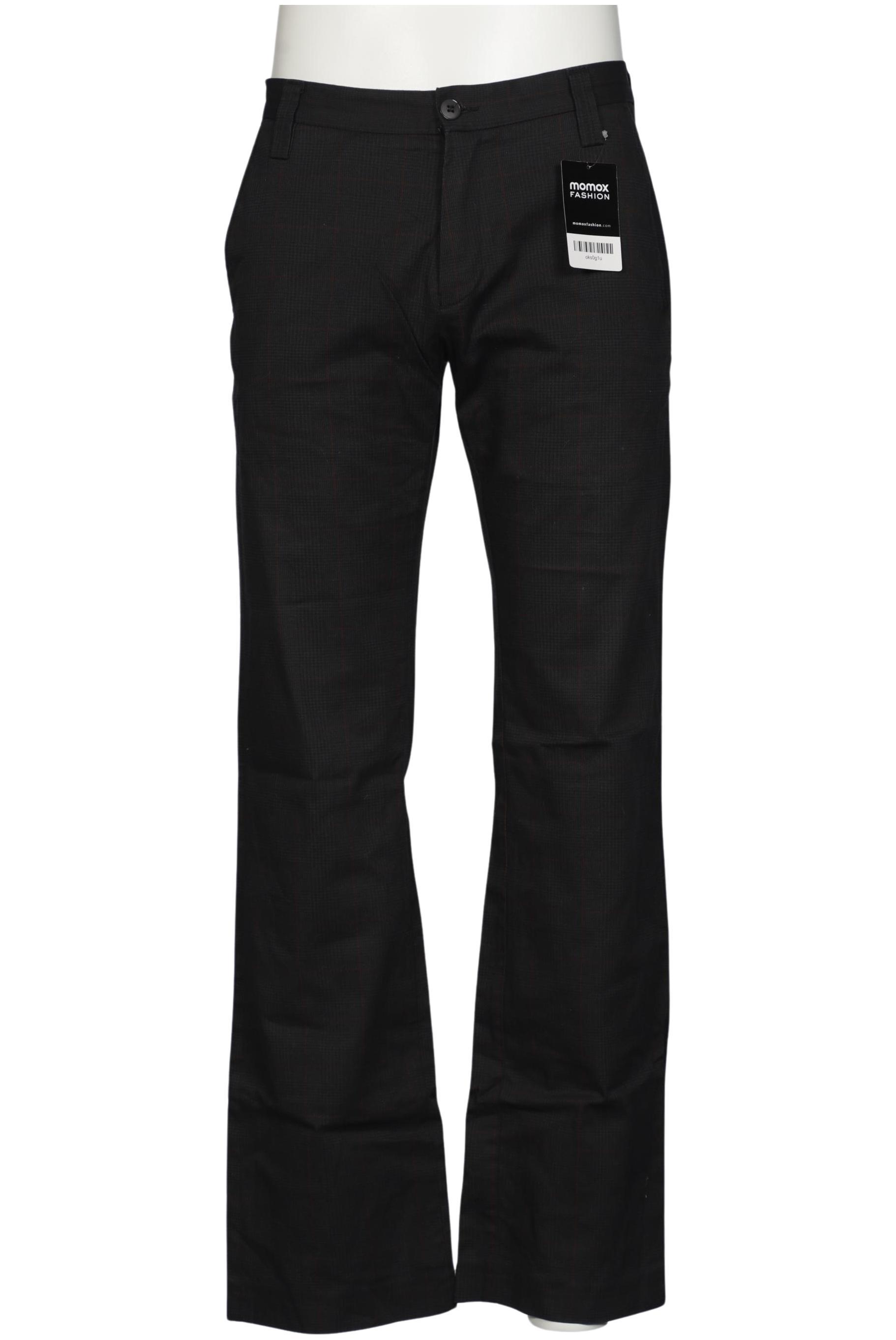 

Gang Herren Stoffhose, schwarz, Gr. 30