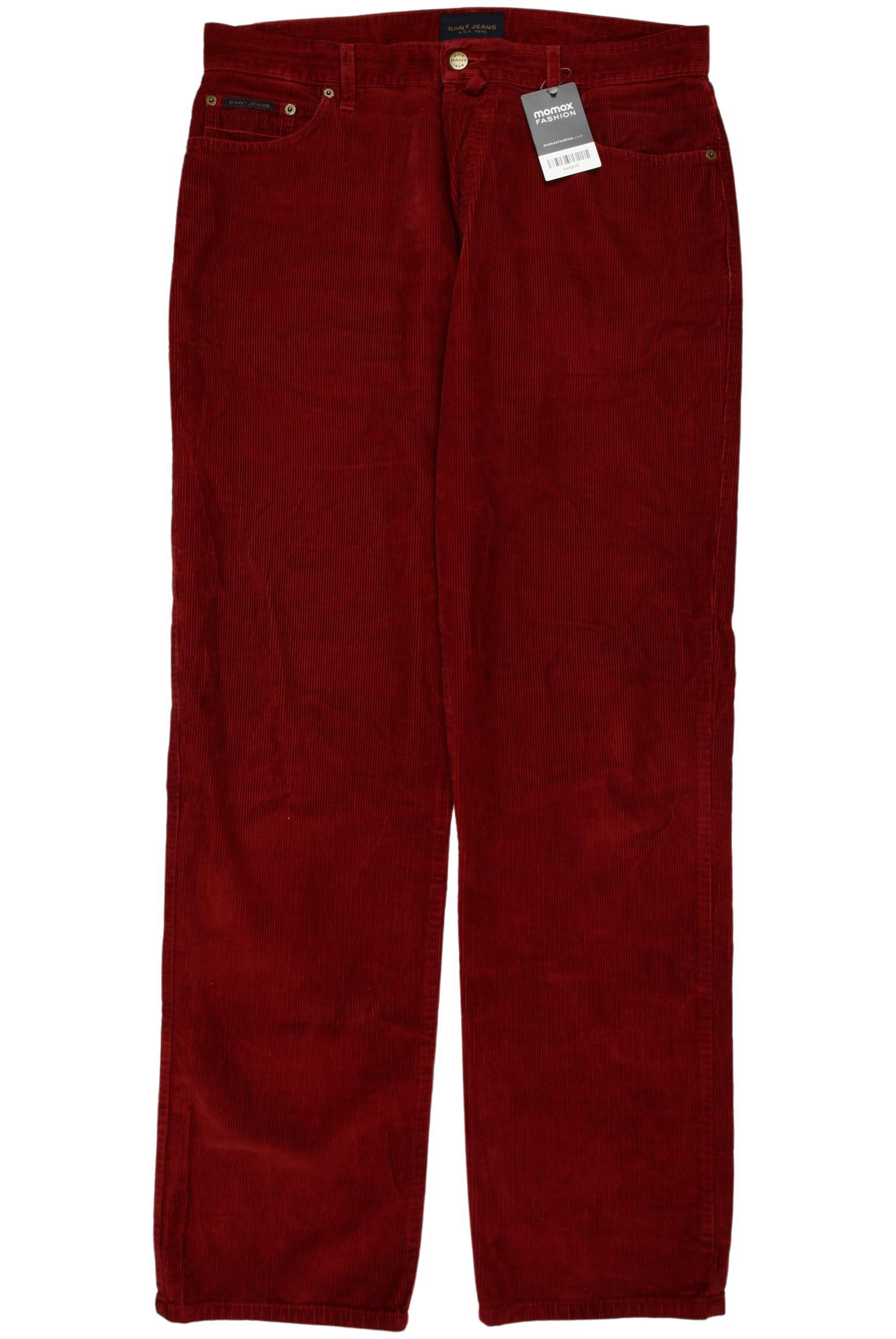 

Gang Herren Stoffhose, rot, Gr. 36