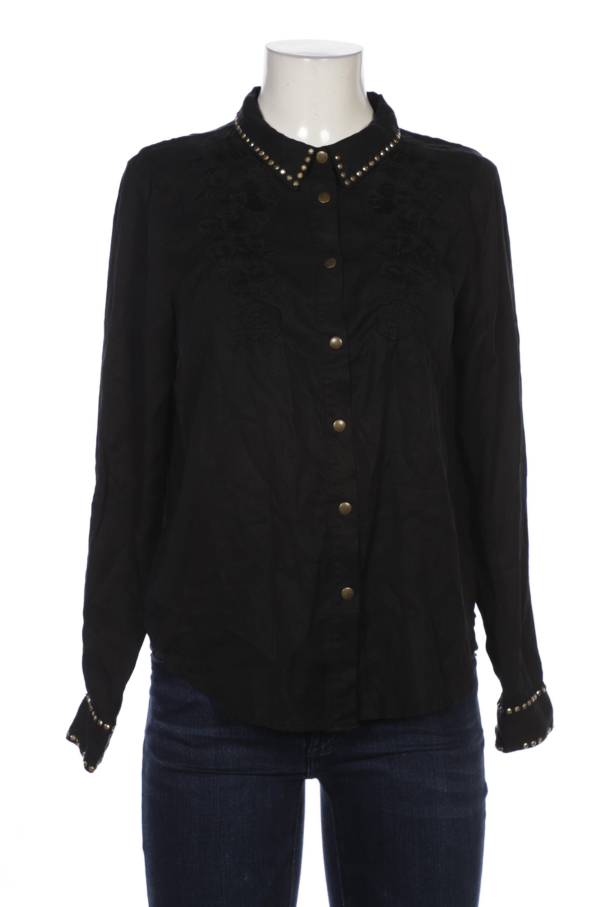 

Ganni Damen Bluse, schwarz, Gr. 42