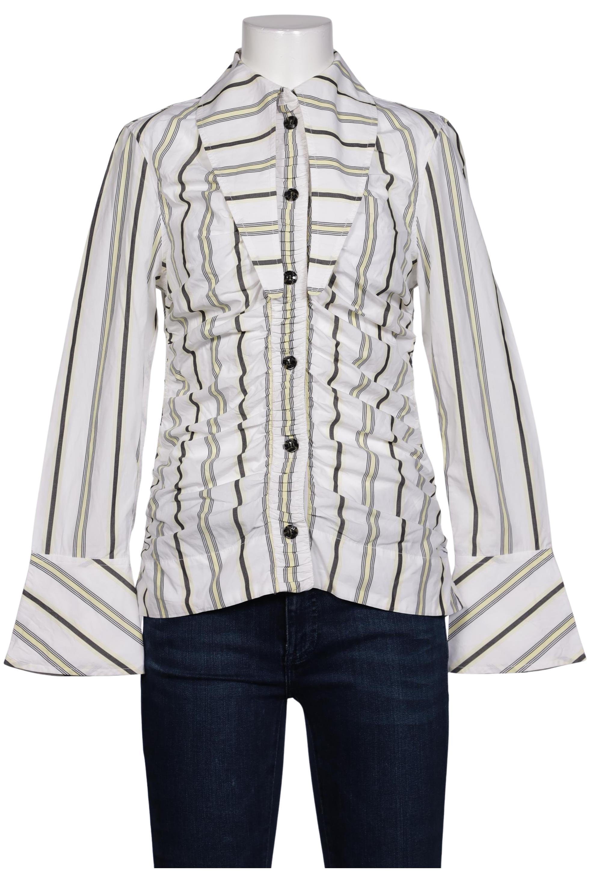 

Ganni Damen Bluse, weiß, Gr. 38