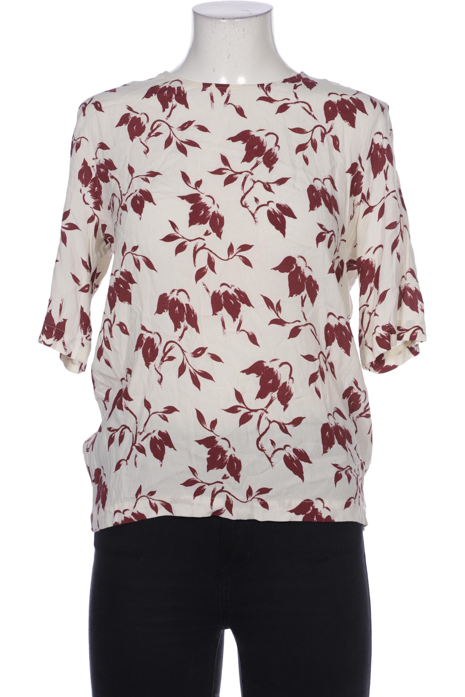 

Ganni Damen Bluse, cremeweiß, Gr. 42