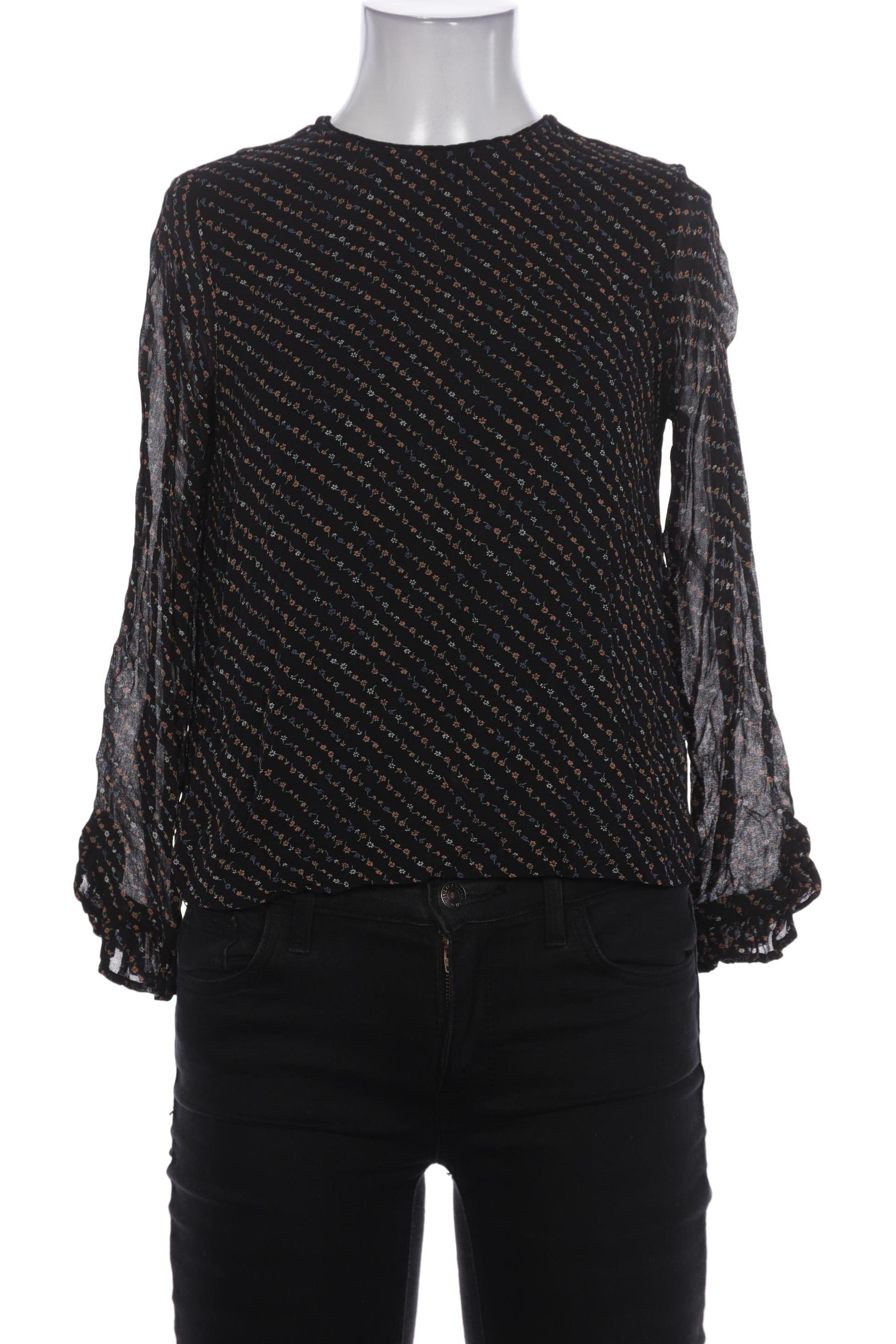 

Ganni Damen Bluse, schwarz, Gr. 34