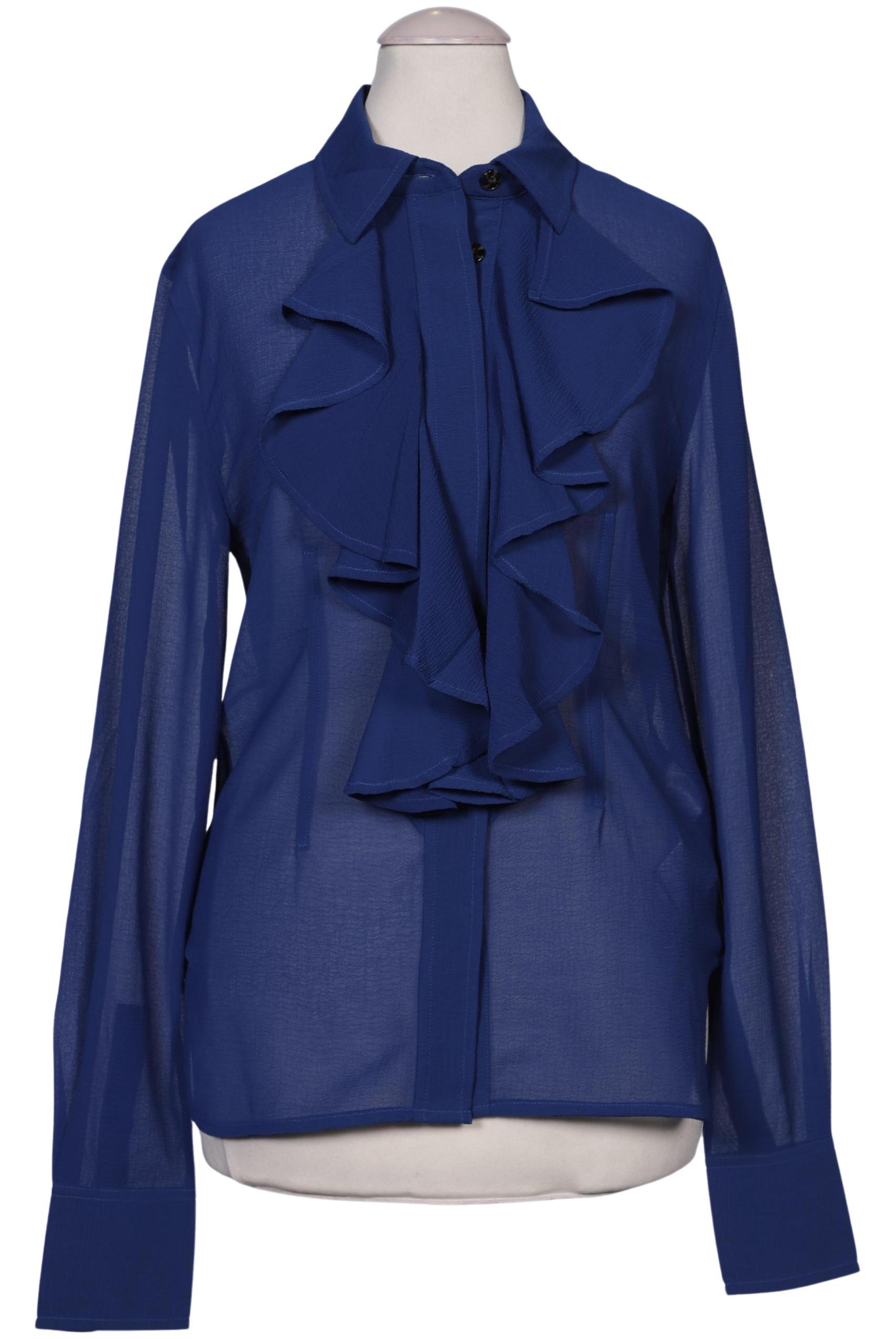 

Ganni Damen Bluse, marineblau, Gr. 34