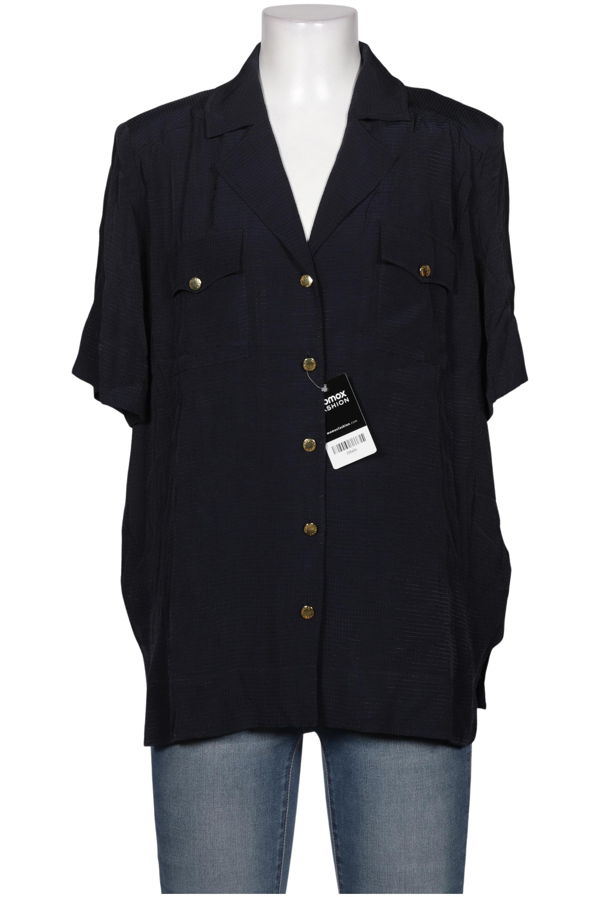 

Ganni Damen Bluse, marineblau, Gr. 40