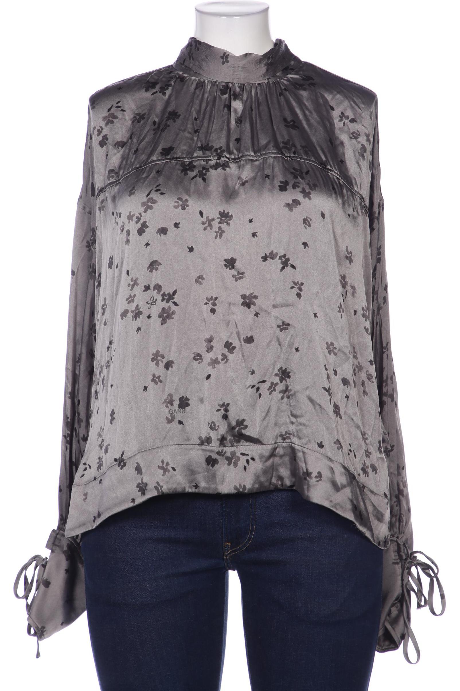 

Ganni Damen Bluse, grau