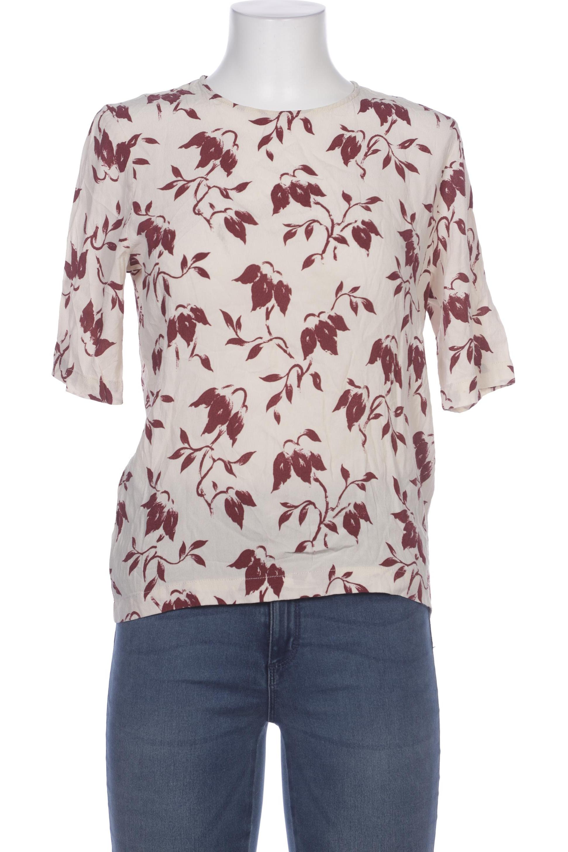 

Ganni Damen Bluse, cremeweiß, Gr. 38