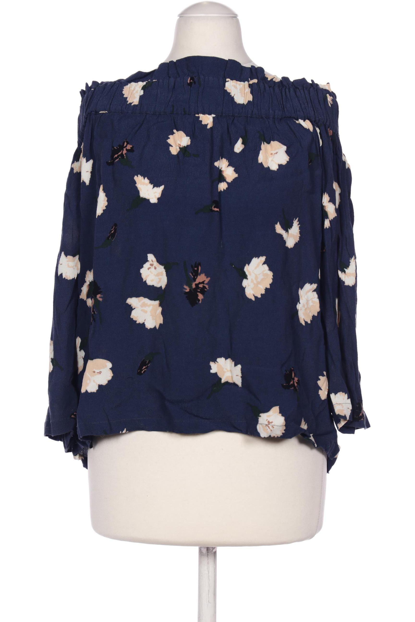 

Ganni Damen Bluse, marineblau, Gr. 38