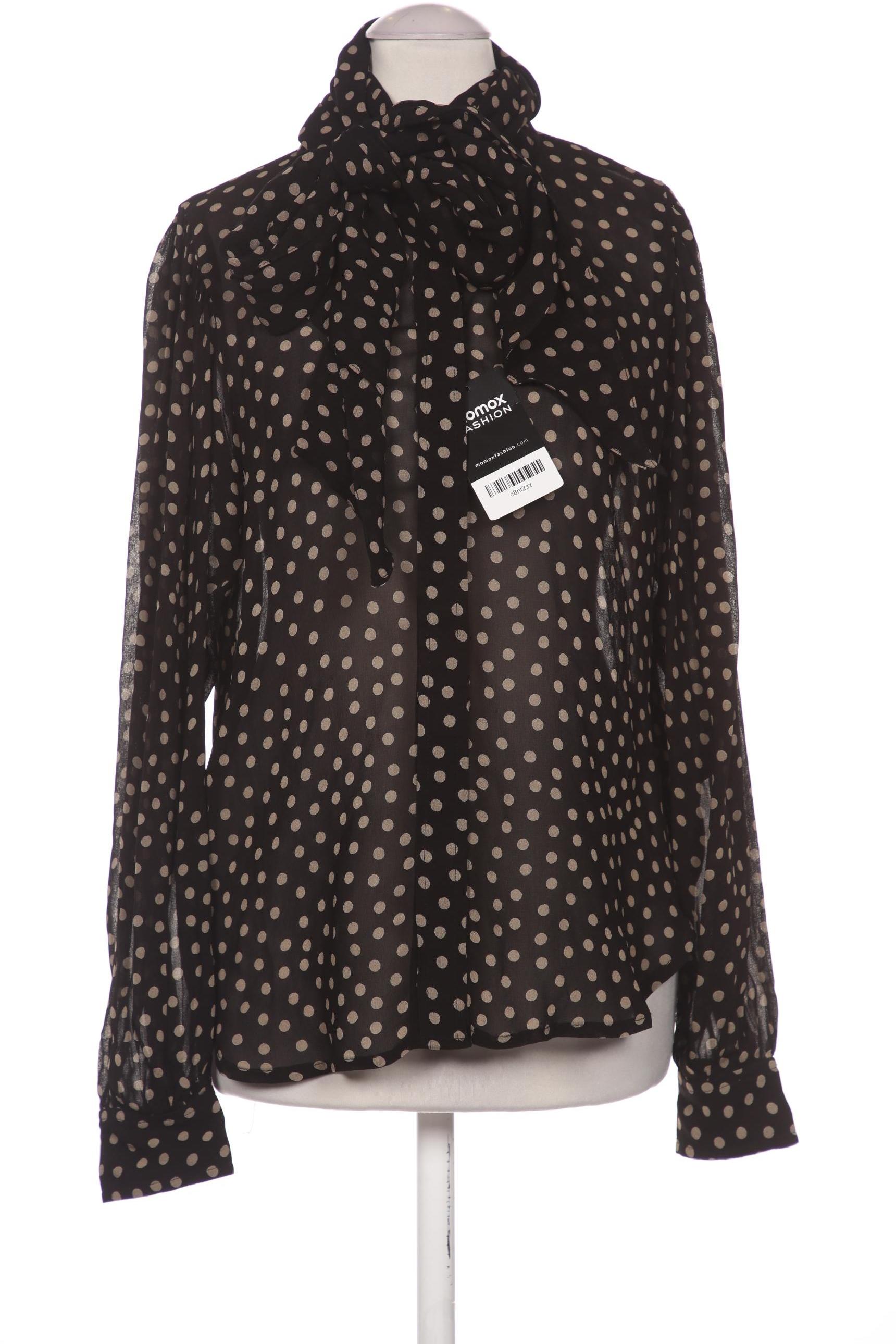 

Ganni Damen Bluse, schwarz, Gr. 34