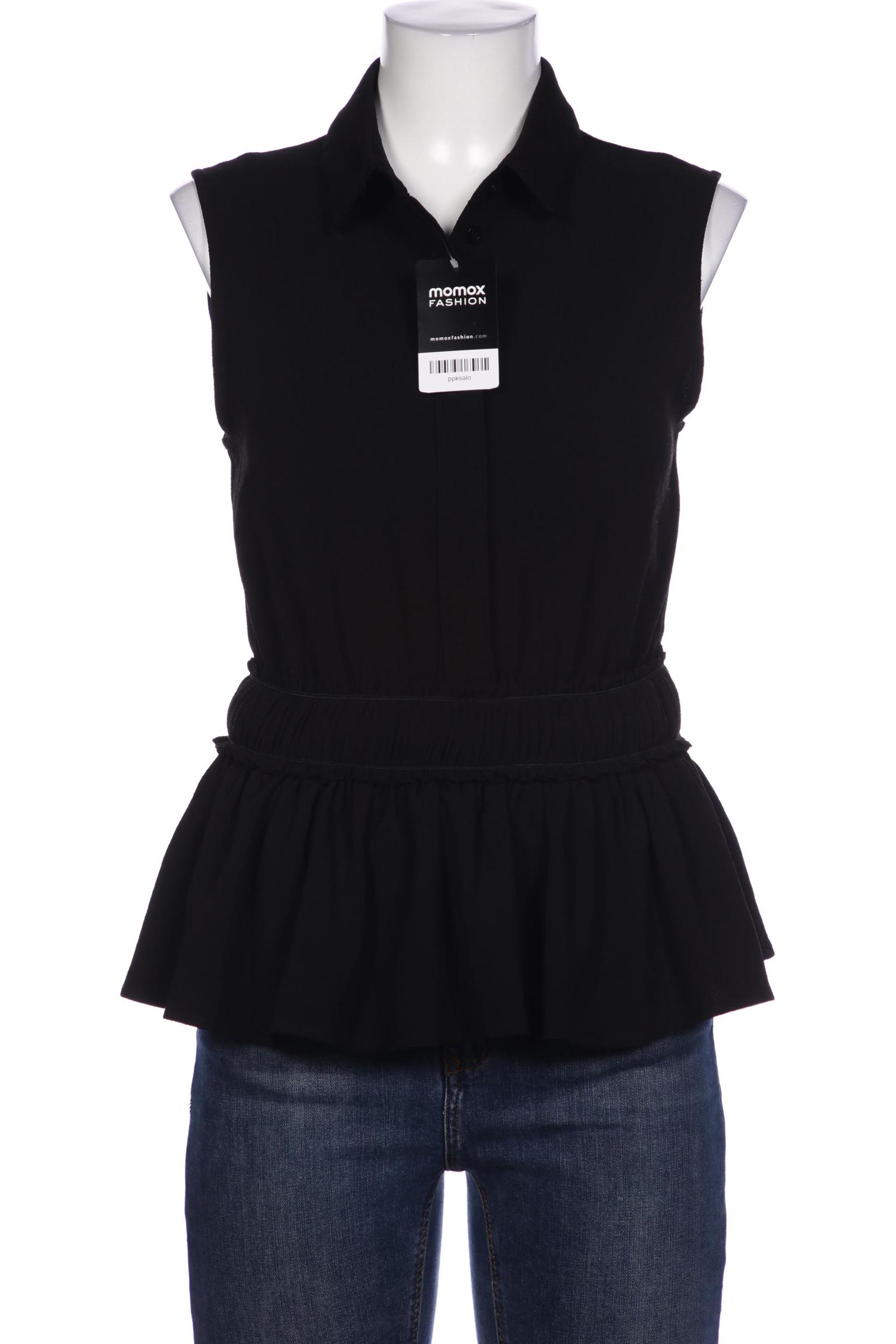 

Ganni Damen Bluse, schwarz, Gr. 38