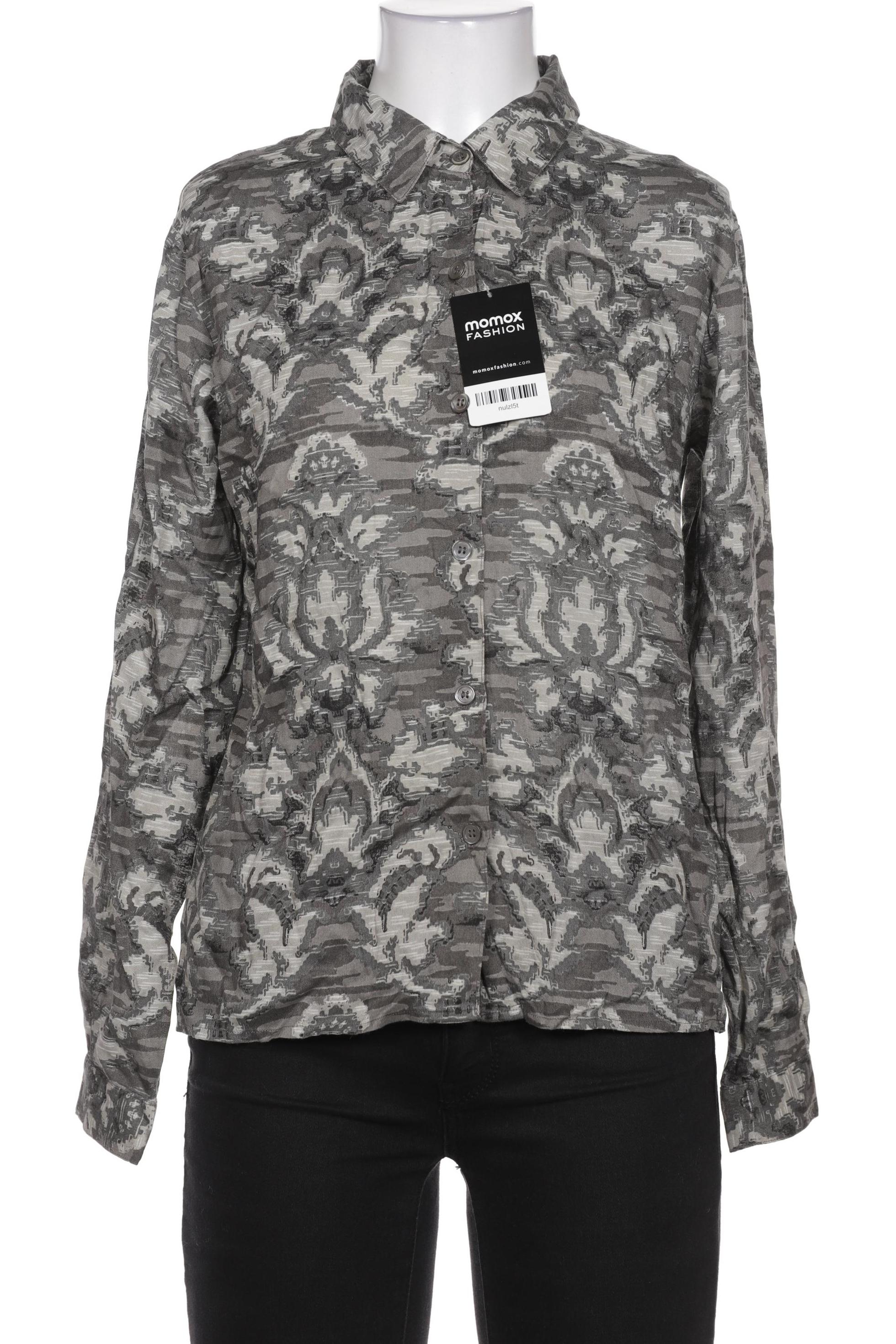 

Ganni Damen Bluse, grau, Gr. 34