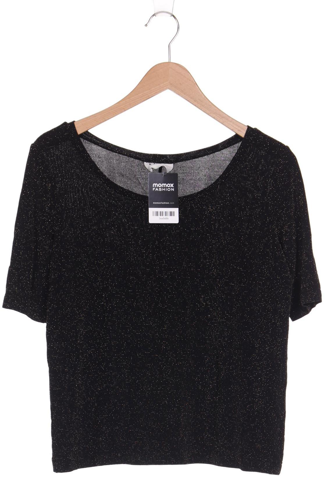 

Ganni Damen Bluse, schwarz, Gr. 34