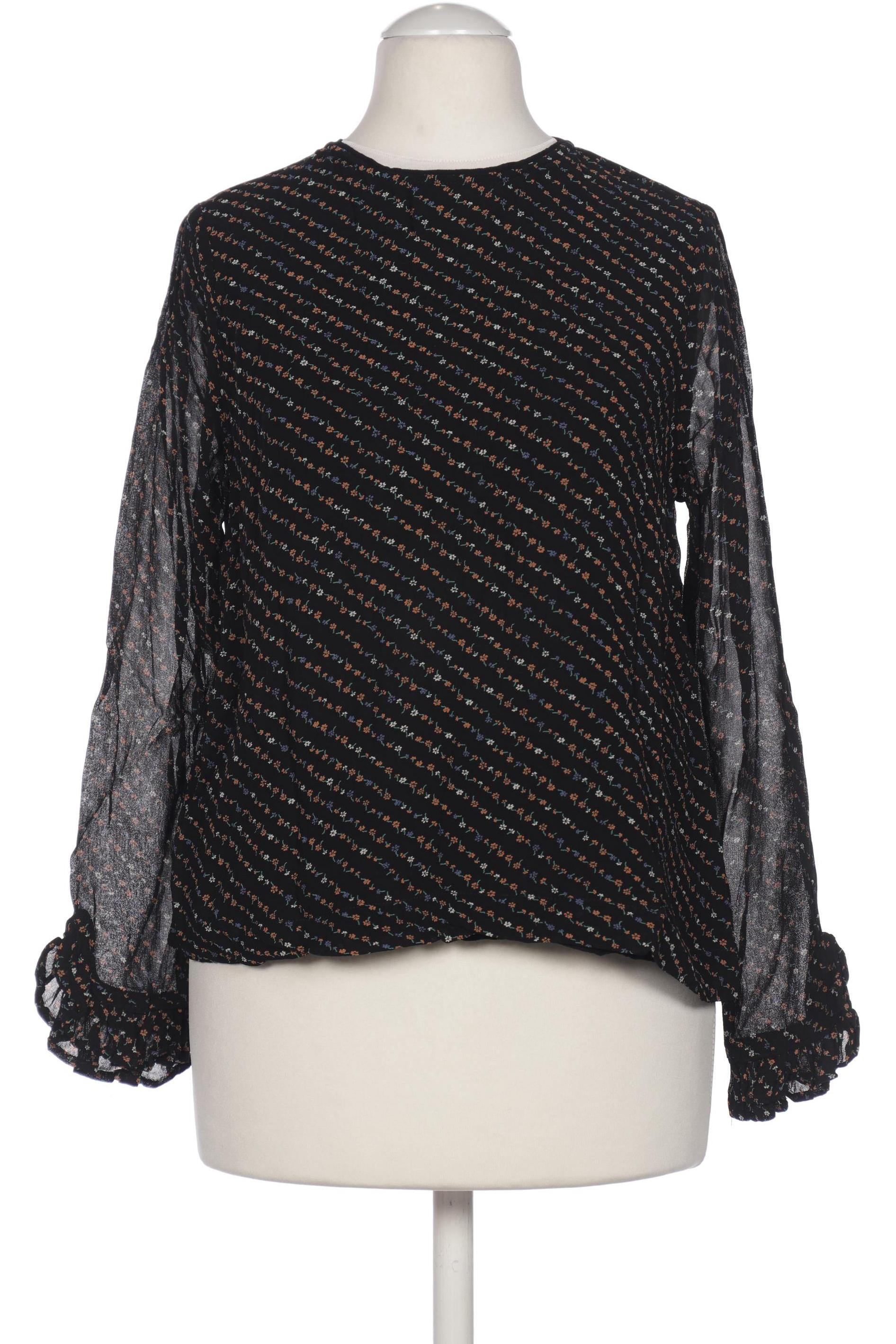 

Ganni Damen Bluse, schwarz, Gr. 34