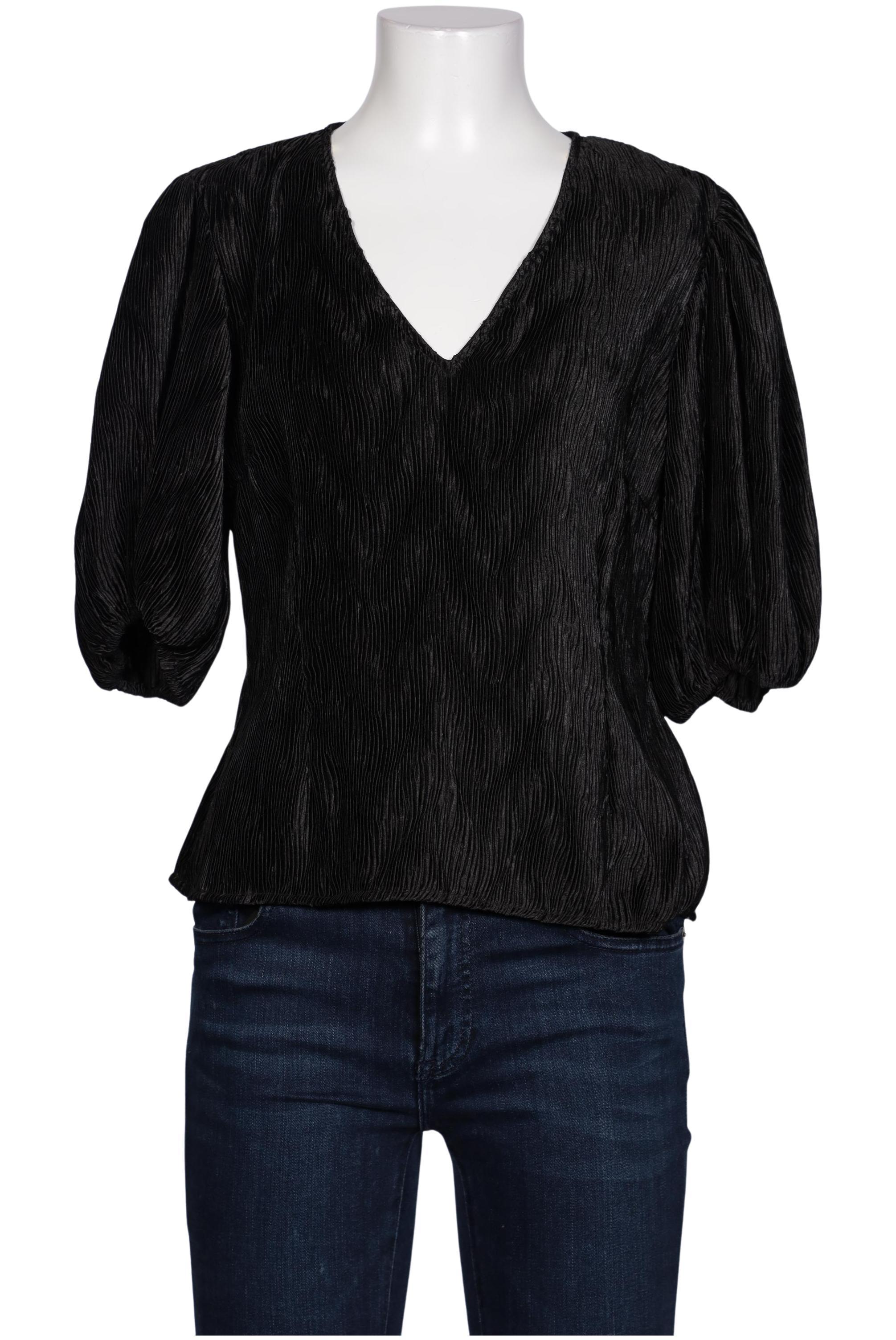 

Ganni Damen Bluse, schwarz, Gr. 38