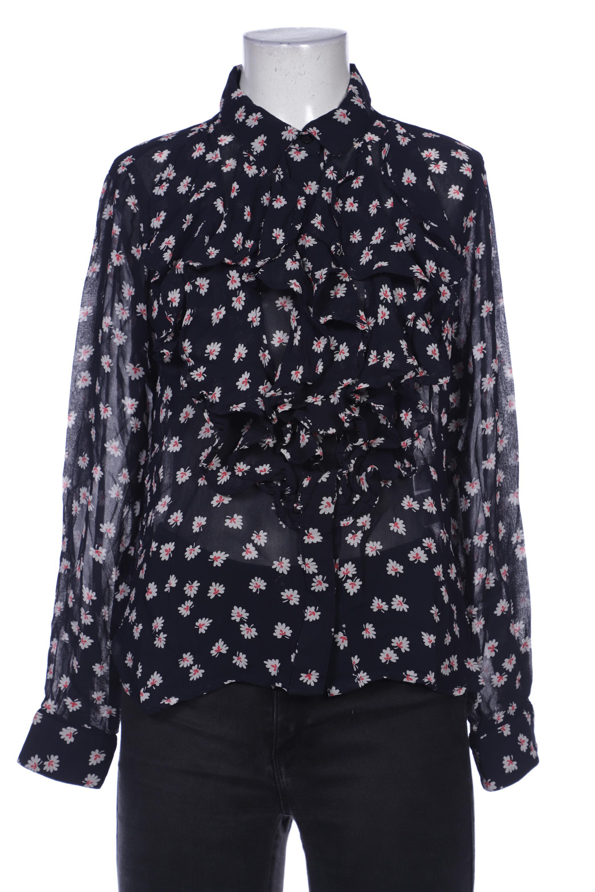 

Ganni Damen Bluse, marineblau, Gr. 36