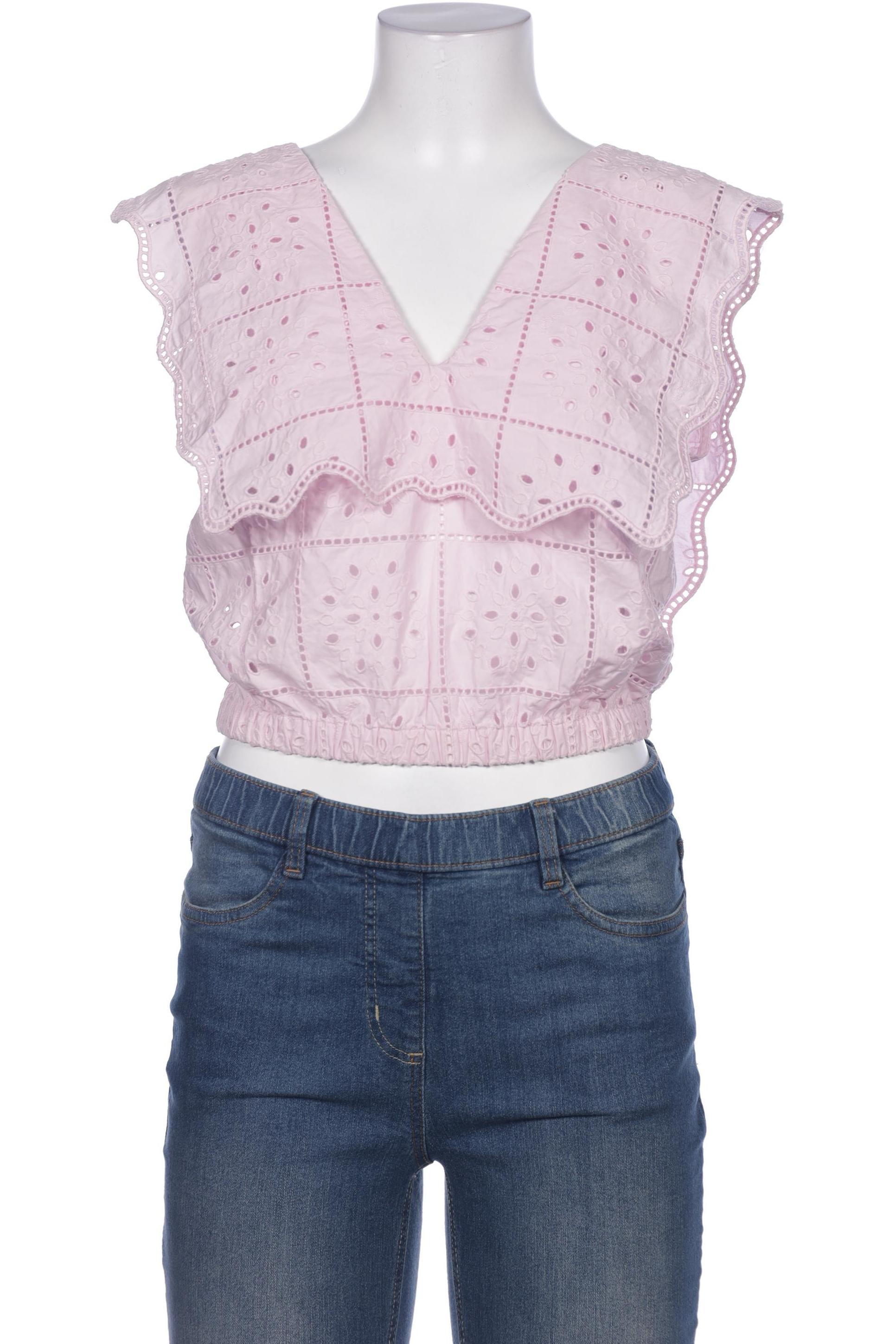 

Ganni Damen Bluse, flieder, Gr. 36