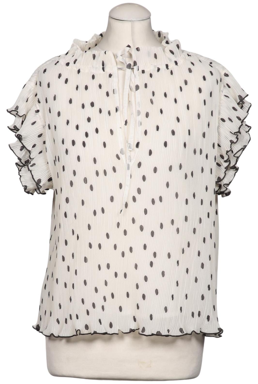 

Ganni Damen Bluse, cremeweiß, Gr. 38