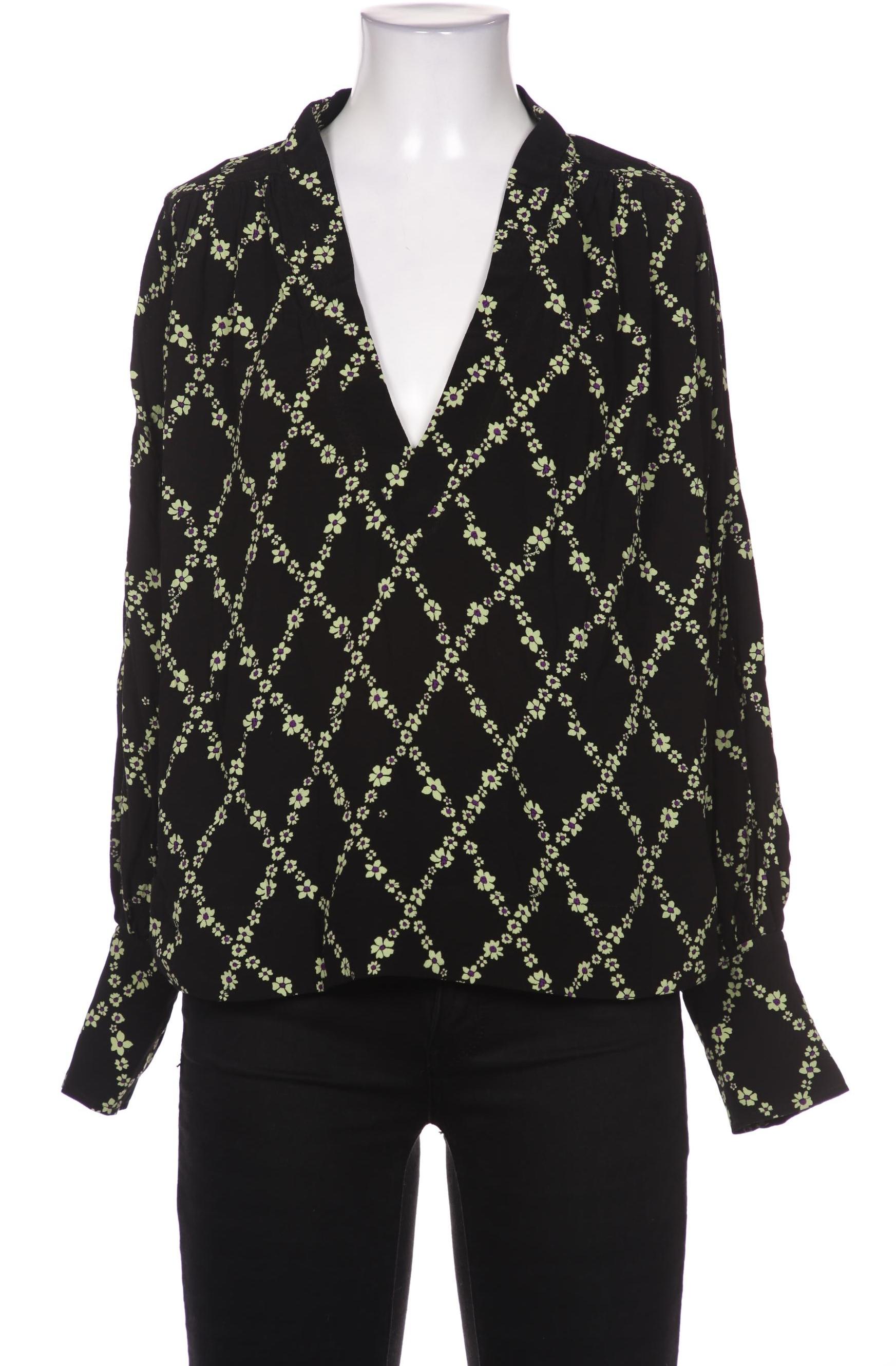 

Ganni Damen Bluse, schwarz, Gr. 34