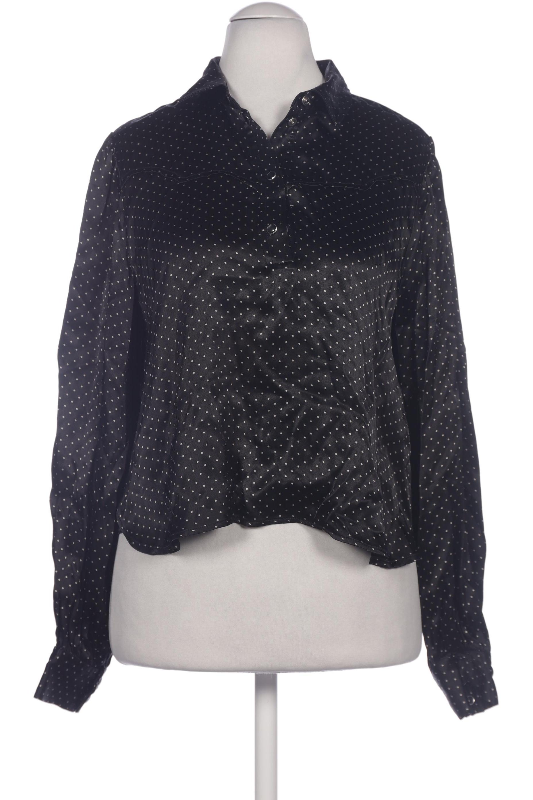 

Ganni Damen Bluse, schwarz, Gr. 36