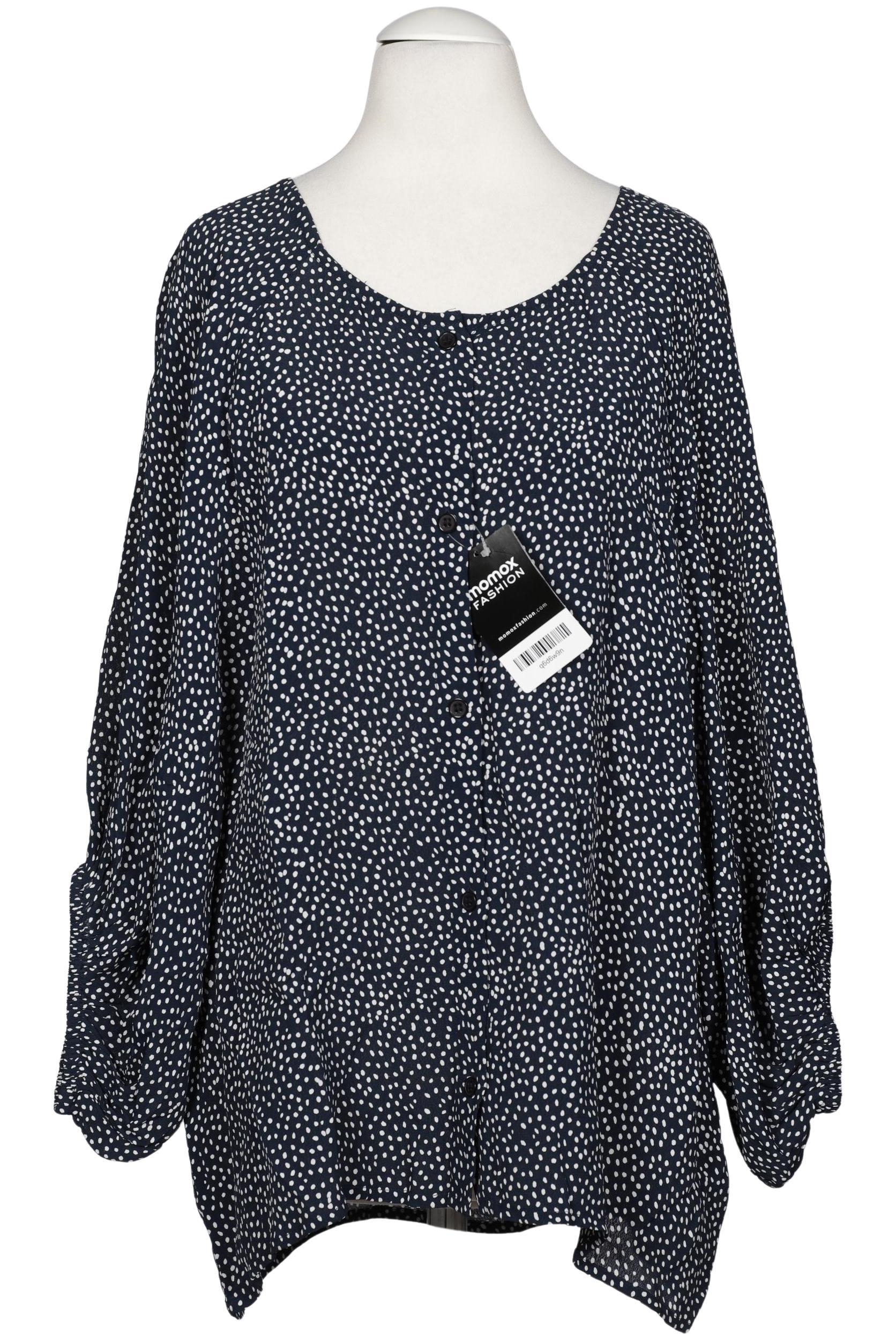 

Ganni Damen Bluse, marineblau, Gr. 34